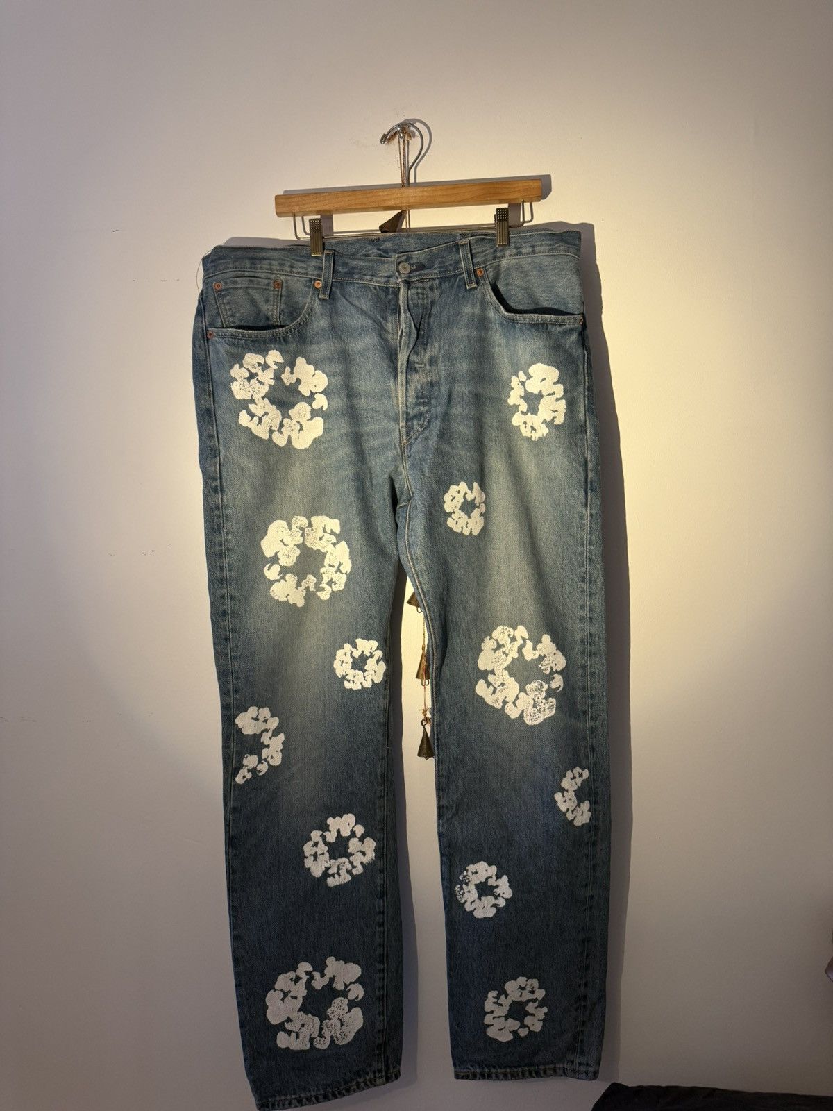 DENIM TEARS ORIGINAL DENIM TEARS x Levis Jeans Size US 38 / EU 54 - 1 Thumbnail