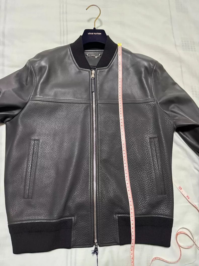Louis Vuitton Louis Vuitton Louis Vuitton Leather Jacket Bomber Style-25 Size US L / EU 52-54 / 3 - 5 Thumbnail