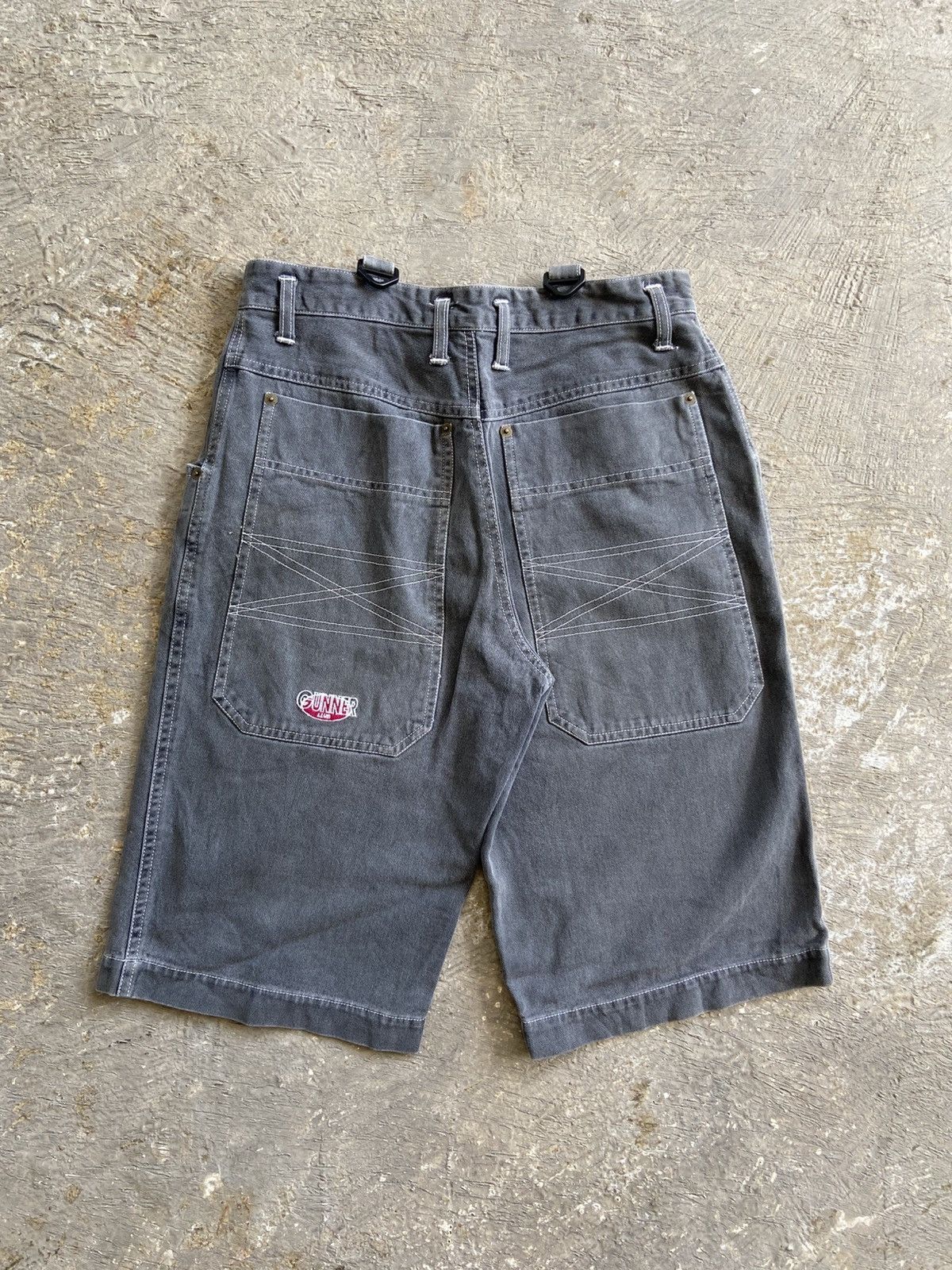 2000s Gunner - JNCO Hip-Hop Tupac Style Jorts Pants