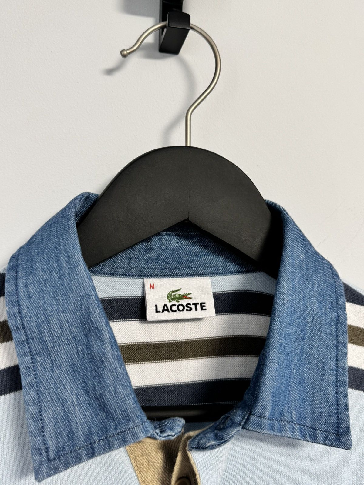 Lacoste Lacoste Vintage Y2K style Hype Long Sleeve Rare Size US M / EU 48-50 / 2 - 7 Thumbnail