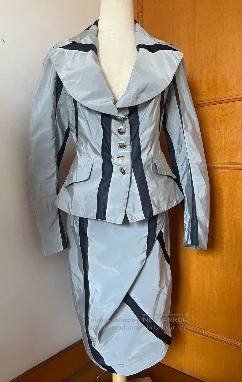 Vivienne Westwood Vivienne Westwood Striped Suit Size M / US 6-8 / IT 42-44 - 1 Thumbnail