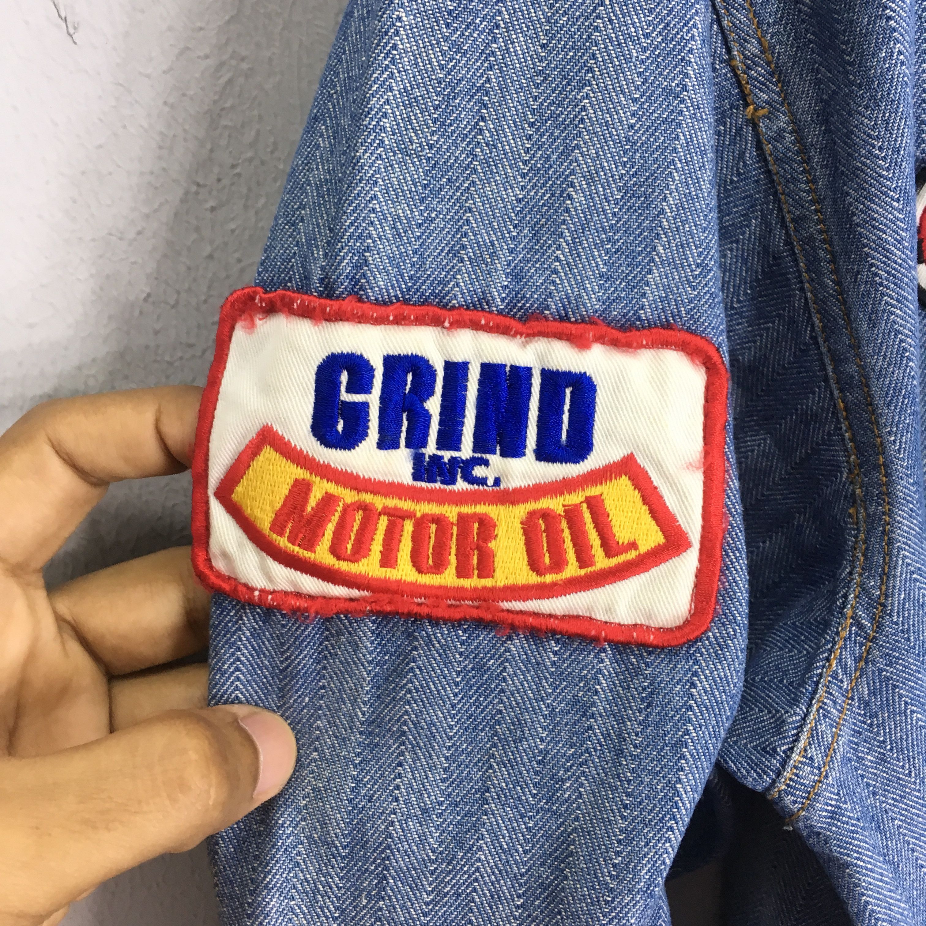 Sex Skateboards Vintage 90's Grind Inc. Skateboard Denim Jacket Santa Cruz Size US L / EU 52-54 / 3 - 9 Thumbnail