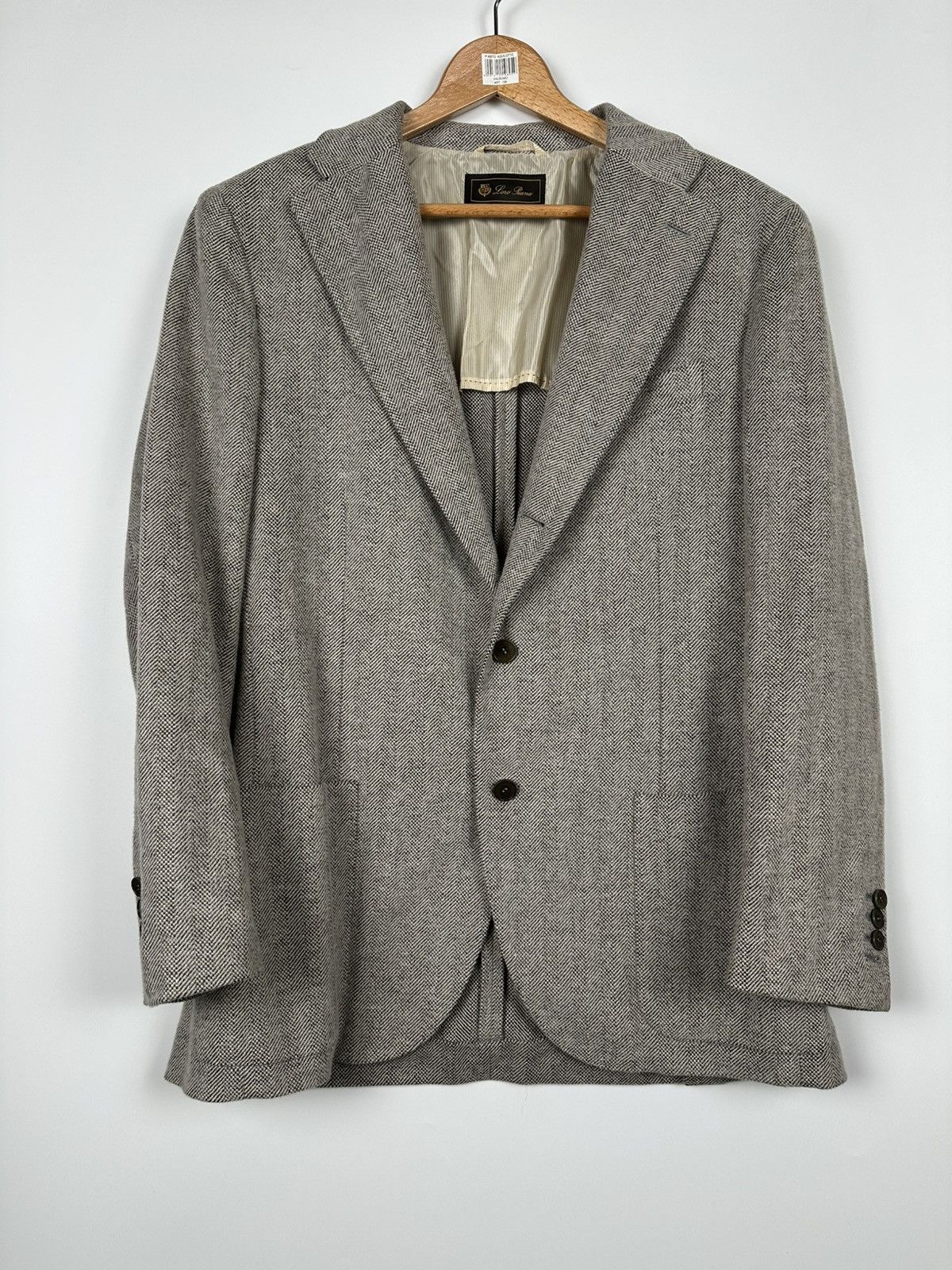Loro Piana Loro Piana Grey Blaze Jacket Size 50R - 1 Thumbnail