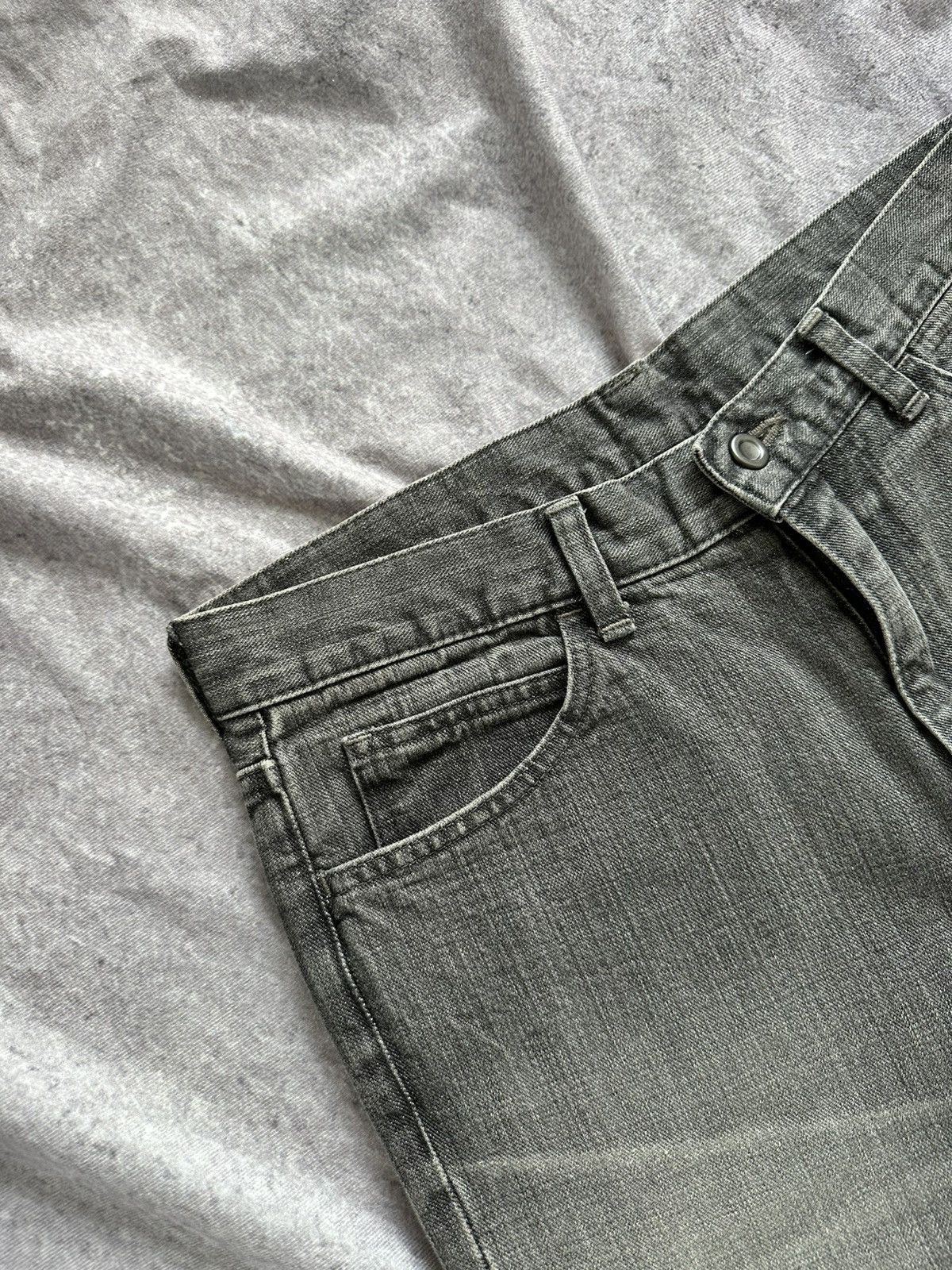 Japanese Brand × N.Hoolywood N. Hollywood Straight Gray Washed Denim Jens Size US 32 / EU 48 - 10 Thumbnail