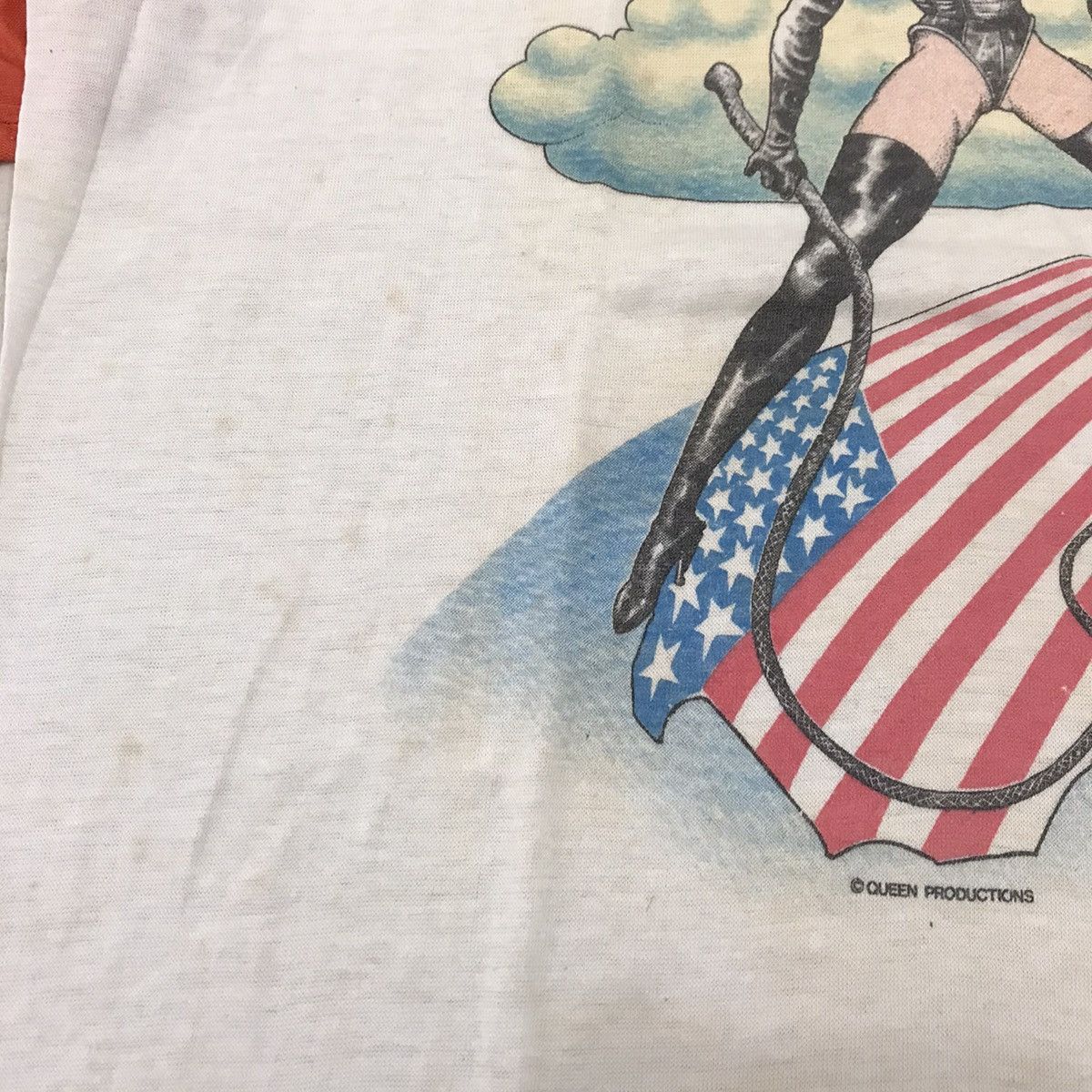 Band Tees × Vintage Truly Vintage 80s Queen Liberty Tour Size US S / EU 44-46 / 1 - 5 Thumbnail