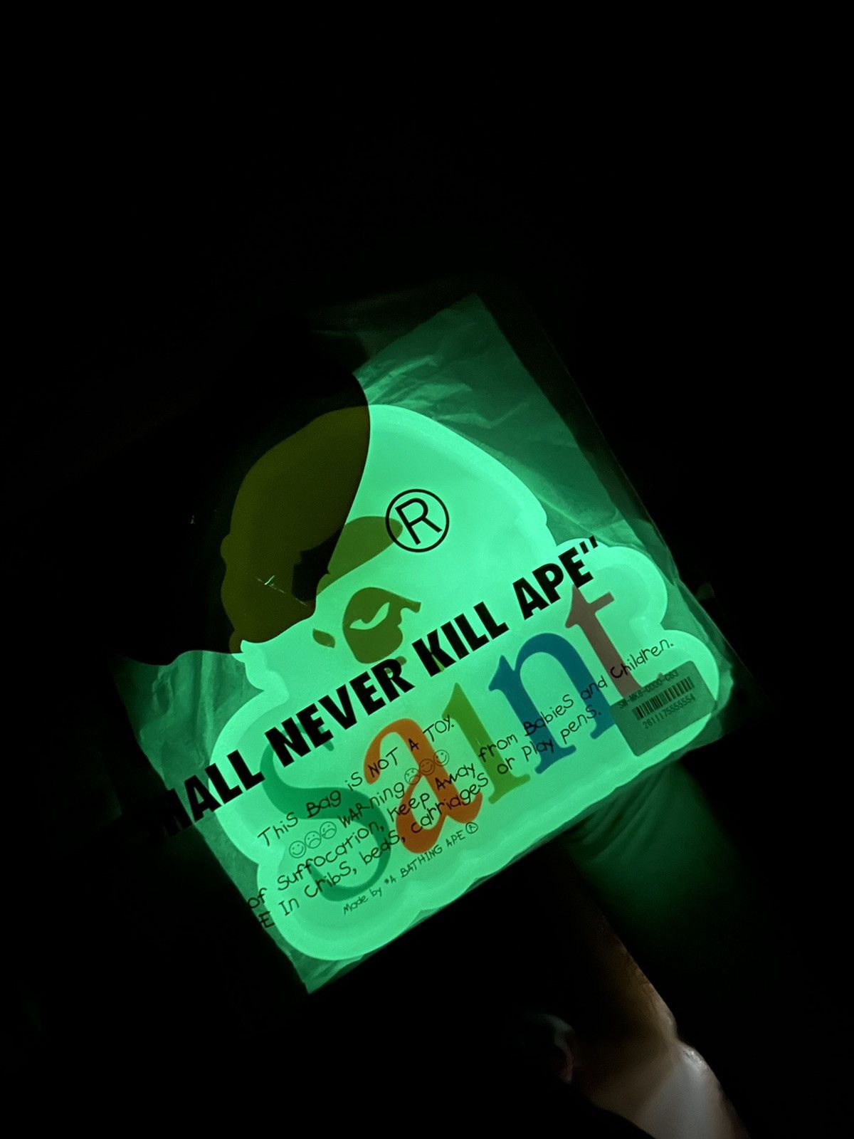 Bape × Saint Michael Saint Michael Bape Glow in the Dark Tray Size ONE SIZE - 6 Thumbnail
