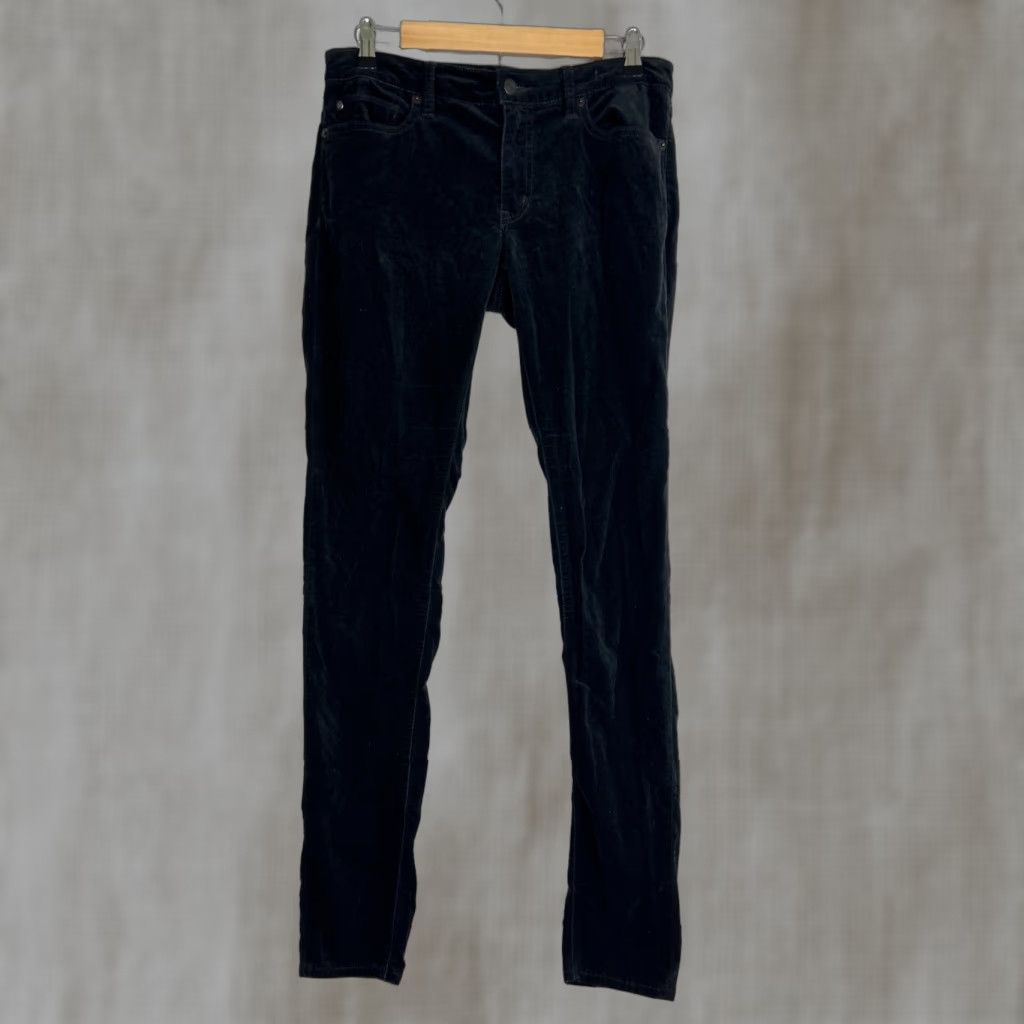 Vintage Ralph Lauren Denim & Supply Black Pants Tapered 34x34 Men Cotton Blend Pants Size US 34 / EU 50 - 1 Thumbnail