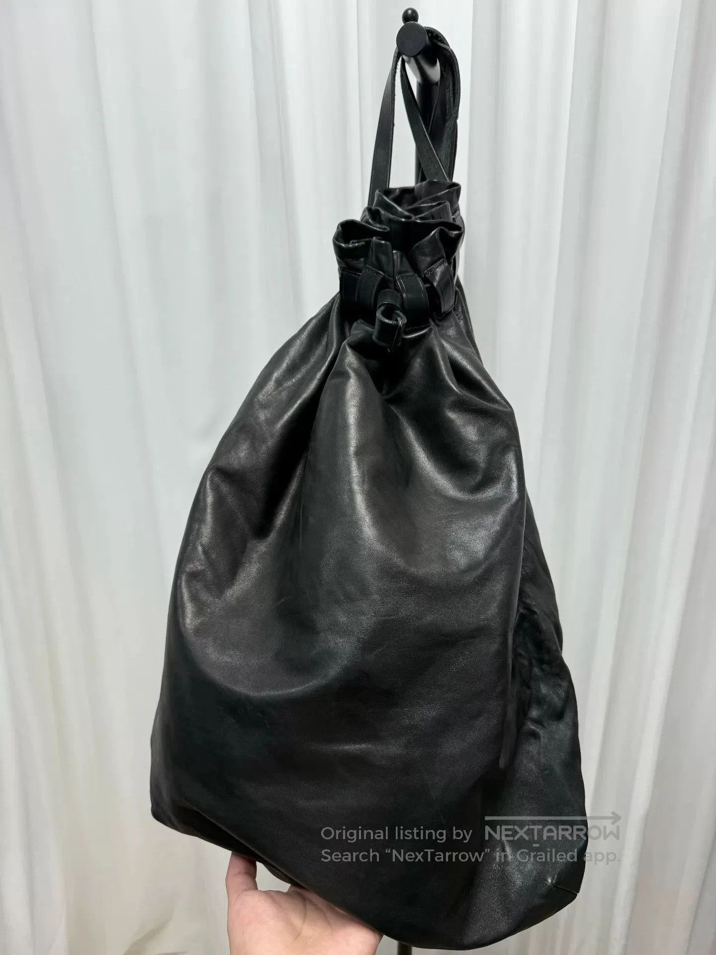 Yohji Yamamoto yohji yamamoto leather backpack for men. Size ONE SIZE - 2 Thumbnail