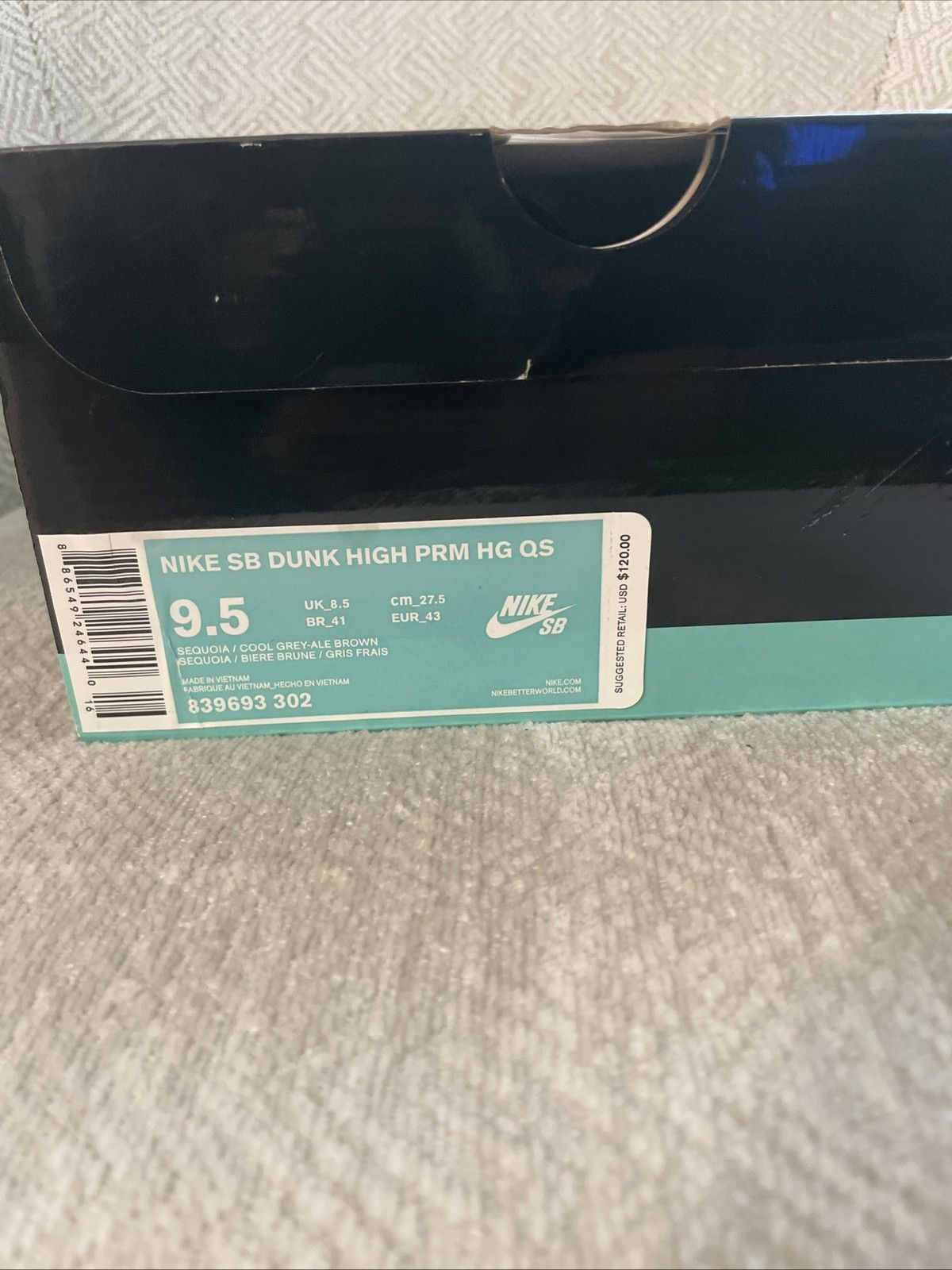 Nike SB Nike SB Dunk High PRM HG QS Size US 9.5 / EU 42-43 - 2 Thumbnail