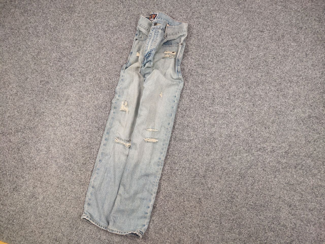 Levi's Vintage Levis 549 Baggy Light Wash Distressed Denim Jeans Size US 34 / EU 50 - 3 Thumbnail