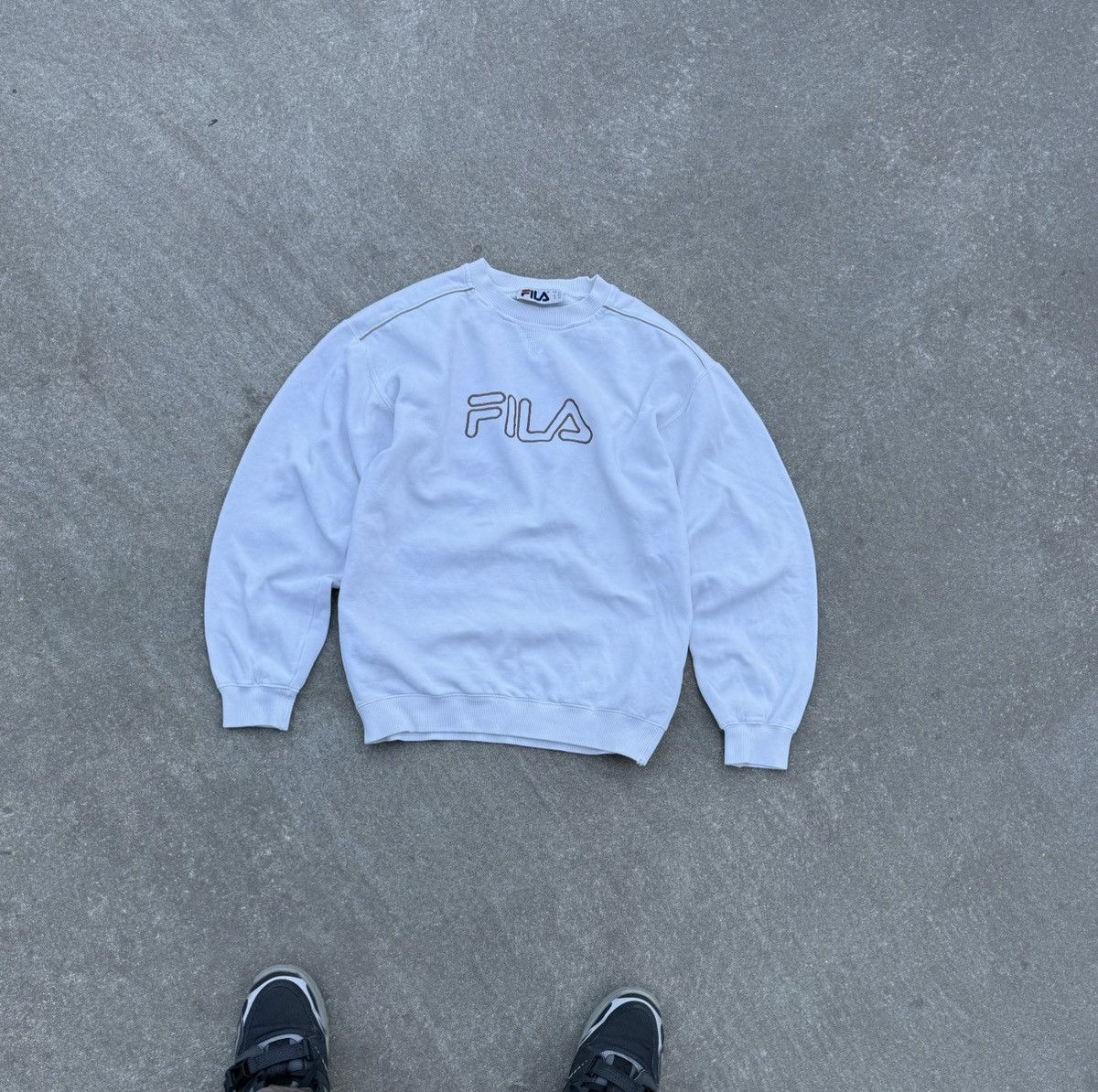 Other Vintage FILA Y2K streetwear avantgarde sweatshirt Size US M / EU 48-50 / 2 - 1 Thumbnail