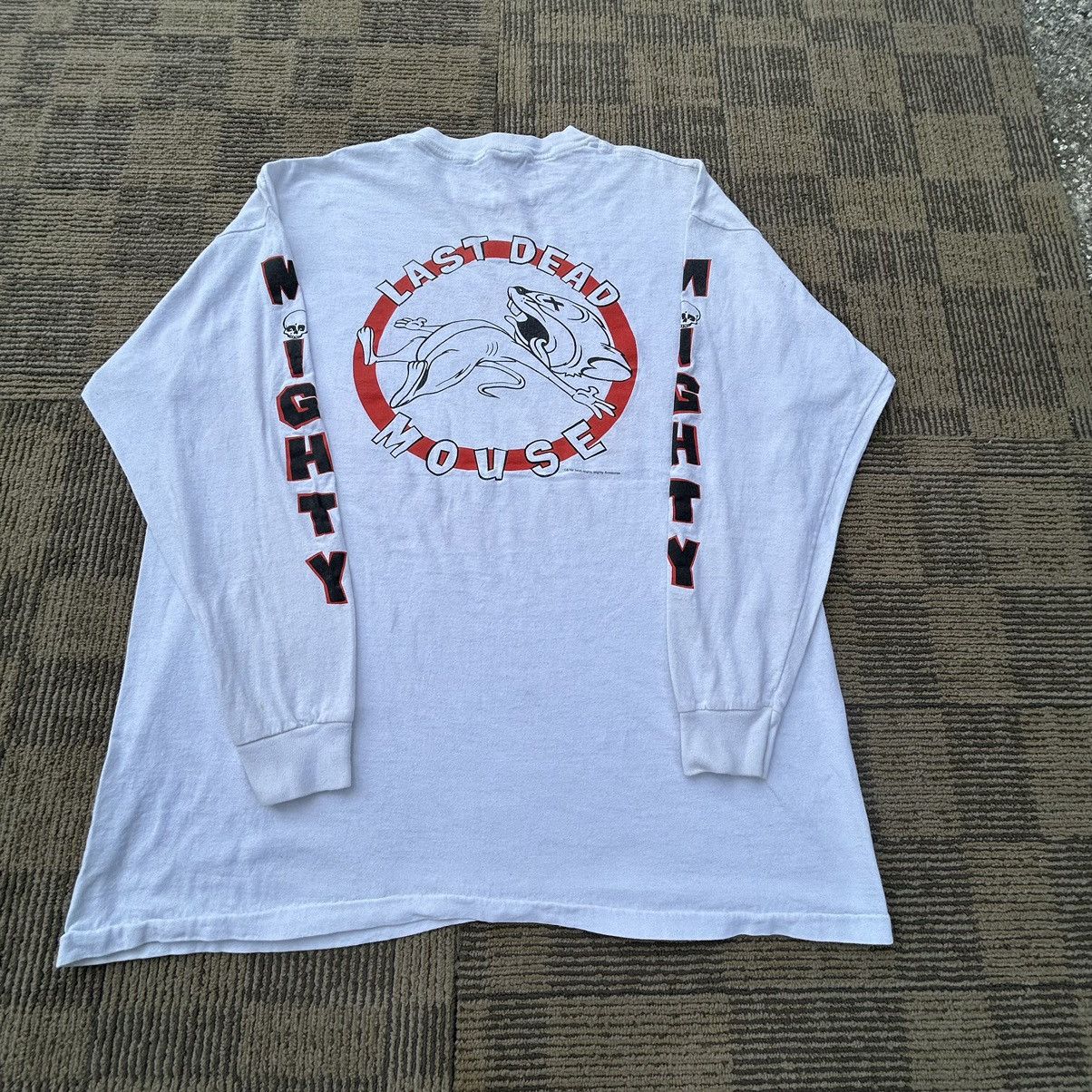 Band Tees Vintage 1995 Mighty Mighty Bosstones Bulldog Long-sleeve Size US XL / EU 56 / 4 - 11 Thumbnail