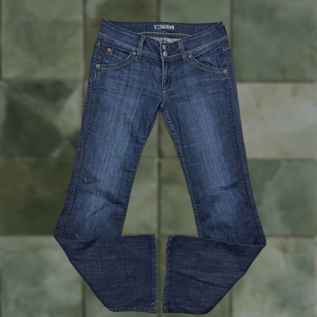 Hudson VINTAGE Hudson Bootcut Jeans Womens 28 Blue Hipster Low Waist 2000s Punk Los Angeles Size 28" / US 6 / IT 42 - 1 Thumbnail