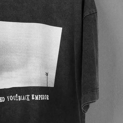 Japanese Brand × Vintage "Godspeed You! Black Emperor" Graphic Printed Tshirt Size US L / EU 52-54 / 3 - 4 Thumbnail