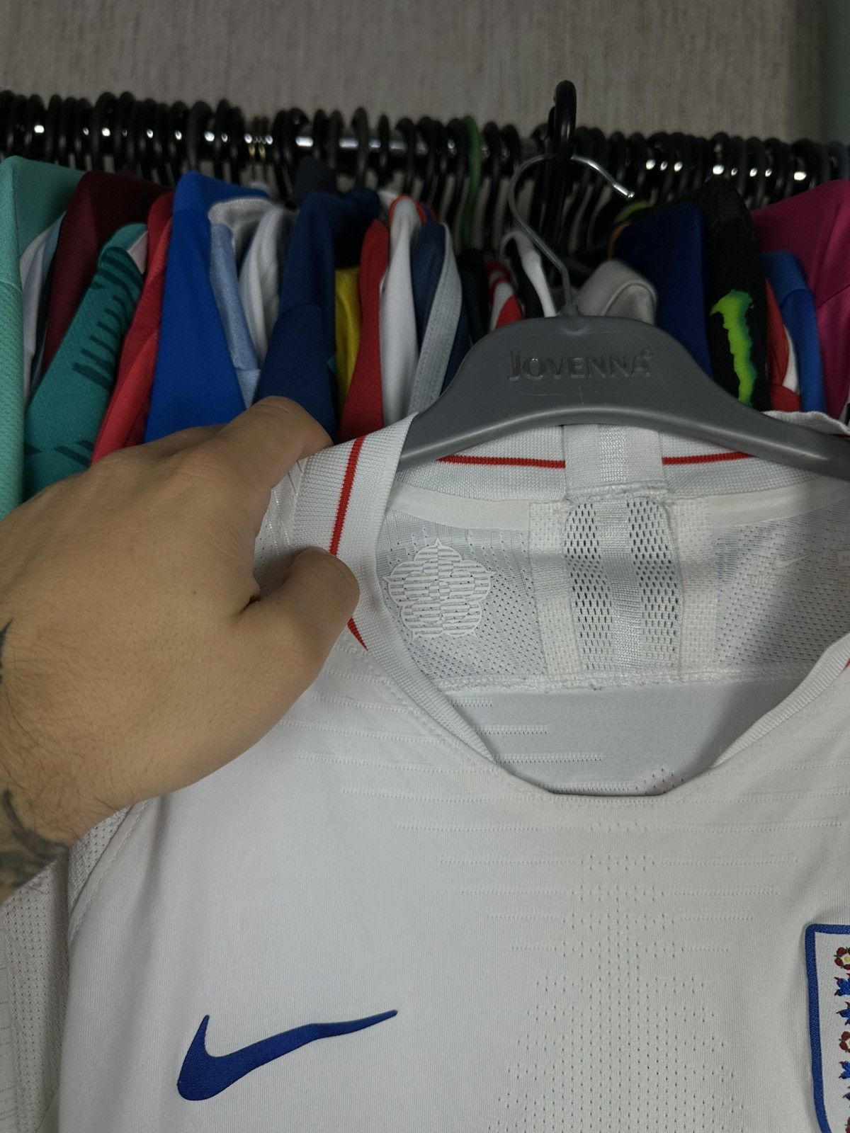 Nike ENGLAND NATIONAL TEAM 2018/19 FOOTBALL SHIRT JERSEY NIKE Size US M / EU 48-50 / 2 - 7 Thumbnail