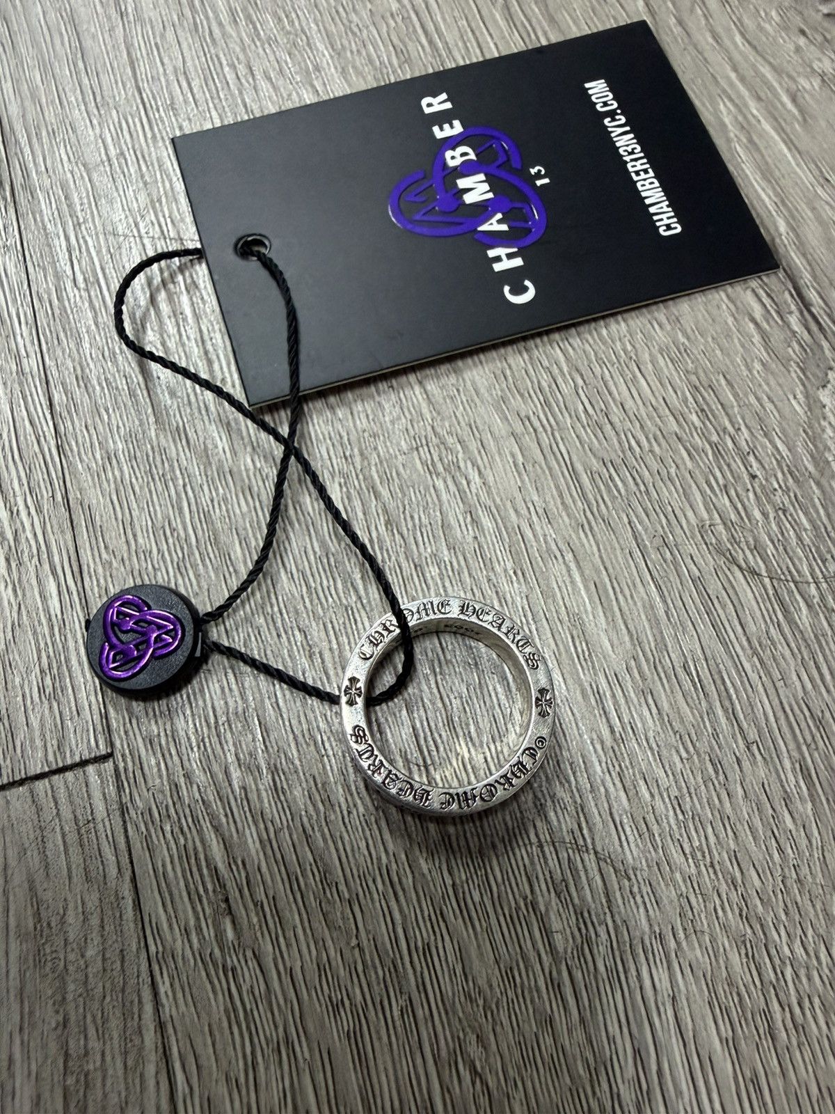 Chrome Hearts CH Forever Ring (Size 9)