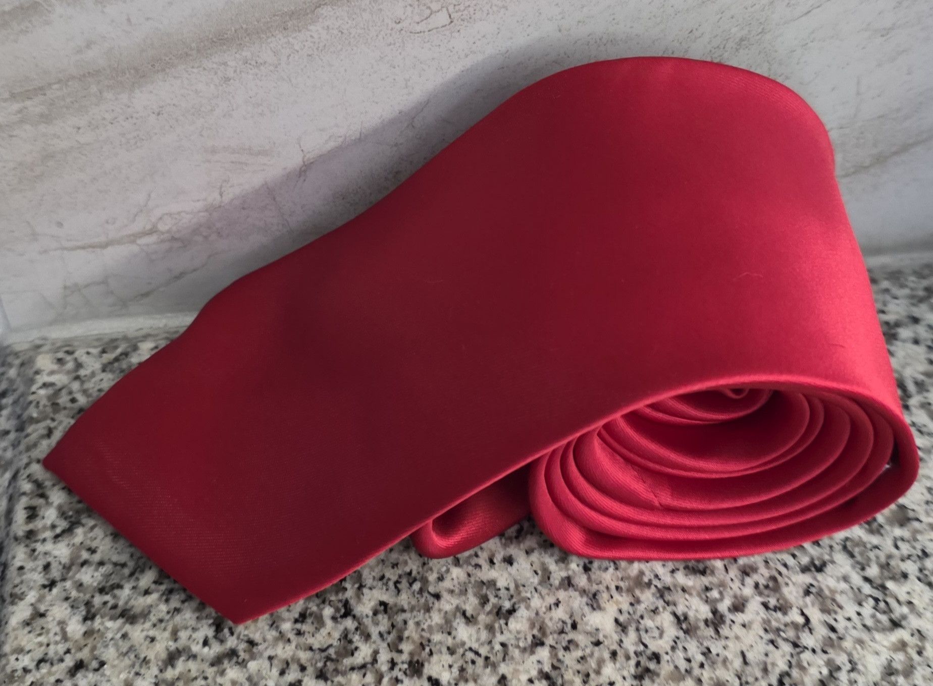 Geoffrey B. Small New Without Tags Geoffrey Beene Red Tie 58" Regular Size ONE SIZE - 5 Thumbnail