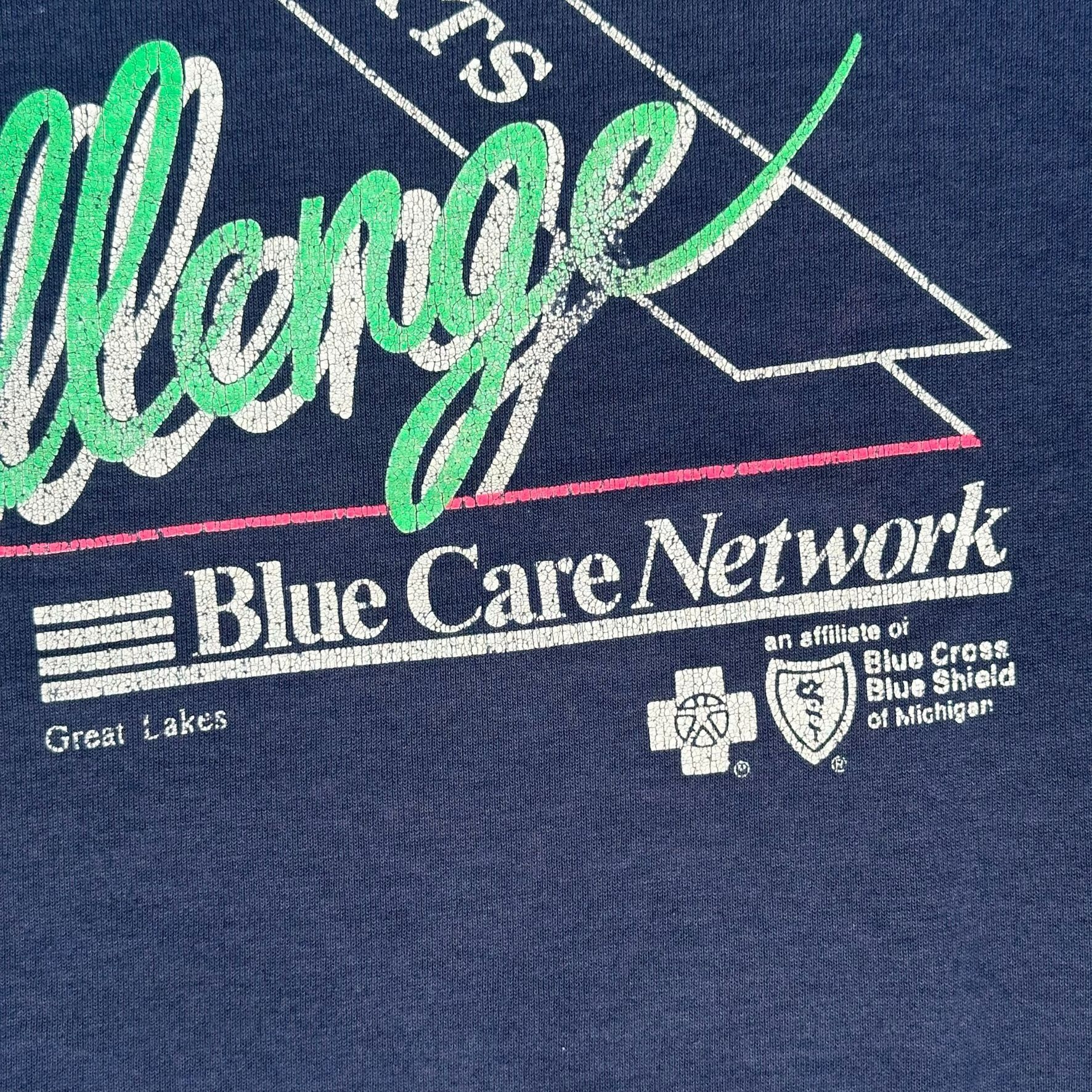 Vintage Vintage 90s Running Race Michigan T-Shirt Sun Faded Single S Size US L / EU 52-54 / 3 - 3 Thumbnail