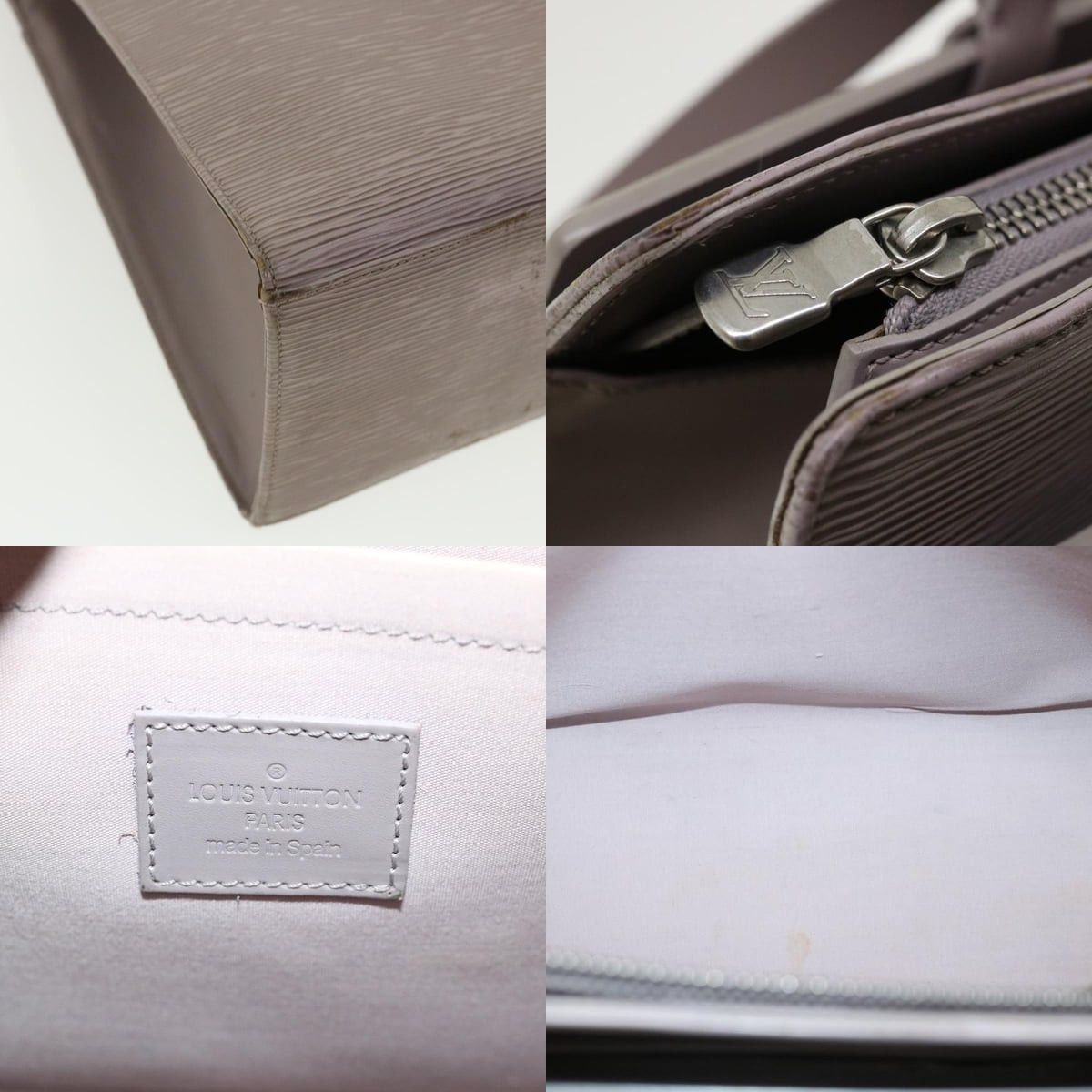Louis Vuitton LOUIS VUITTON Epi Croisette GM Tote Bag Lilac M5250b M5250b Size ONE SIZE - 11 Thumbnail