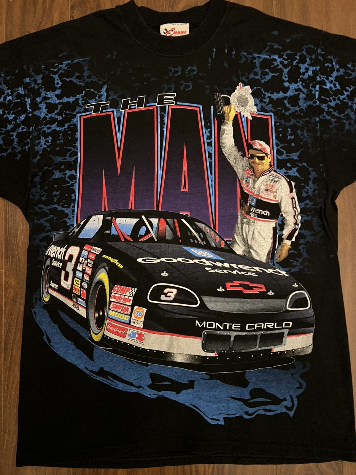 Vintage Vintage Nascar Dale Earnhardt “The Man” Chevy #3 AOP Tee Size US L / EU 52-54 / 3 - 3 Thumbnail