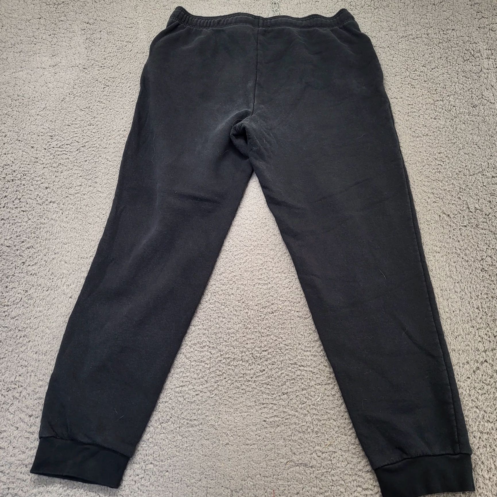 Adidas Adidas Golf Joggers Men Large Black Fleece Pants Cotton Running Athletic Size US 33 - 3 Thumbnail