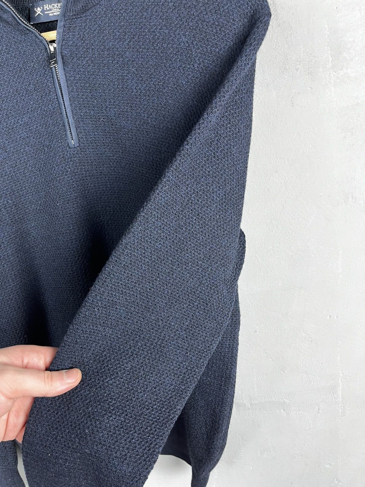 Brunello Cucinelli Hackett London zip sweater size m Size US M / EU 48-50 / 2 - 8 Thumbnail