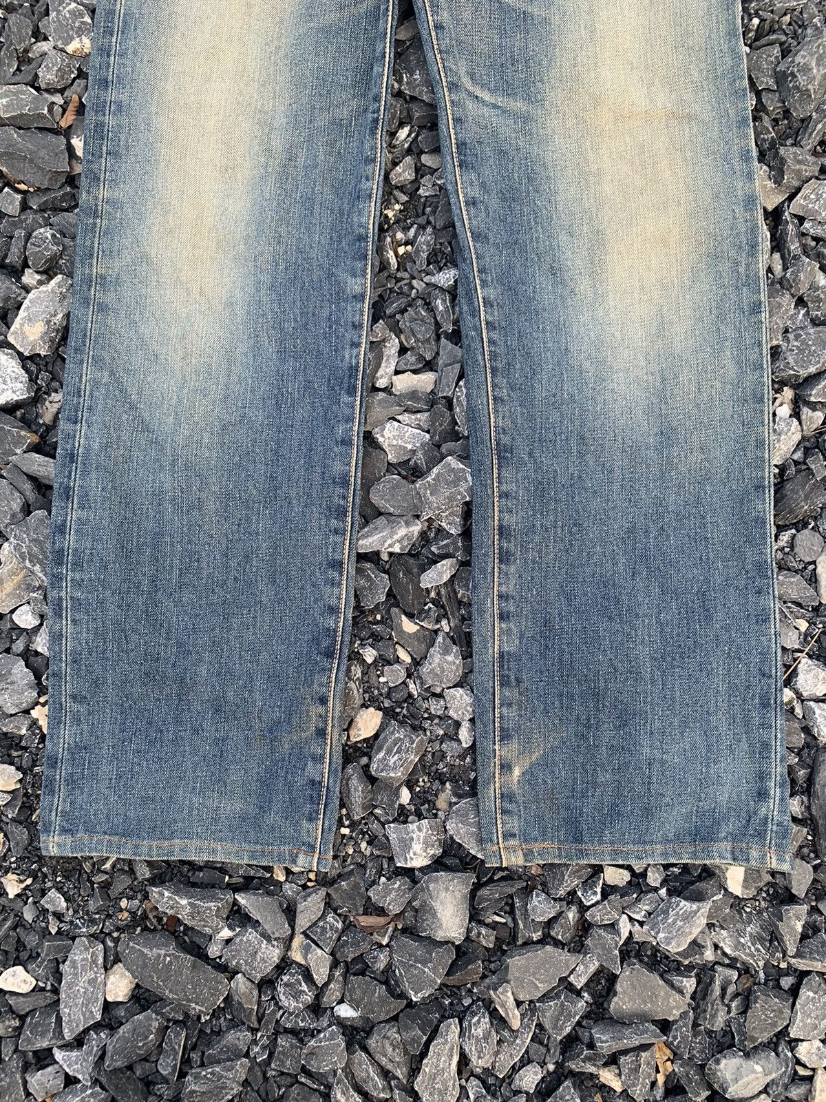 Kapital VINTAGE EDWIN 505XX SELVEDGE RUSTY JAPANESE DISTRESSED DENIM Size US 31 - 6 Thumbnail