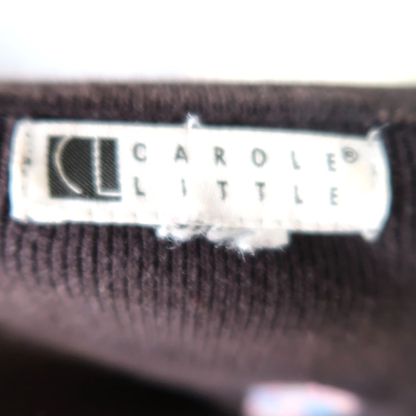 Vintage VINTAGE Carole Little Sweater Flip Flop Sandal Embroidery Black Knit M Womens 90s Beach Size M / US 6-8 / IT 42-44 - 5 Thumbnail