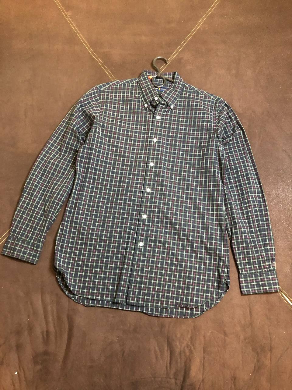 Polo Ralph Lauren Polo Ralph Lauren Custom Fit Twill Checked Shirt Size US L / EU 52-54 / 3 - 1 Thumbnail