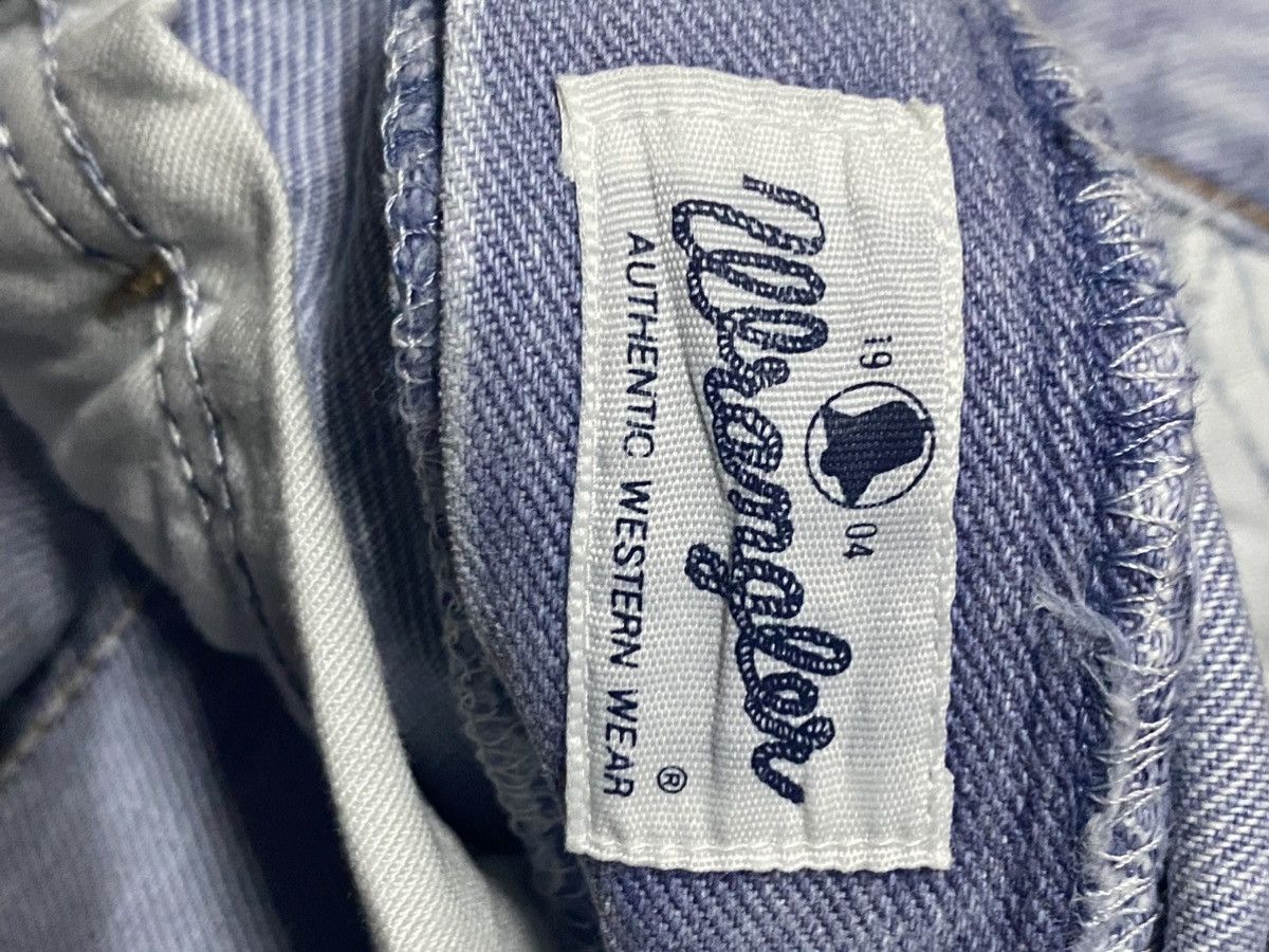Gant × Wrangler True Vintage Wrangler Japan Light Wash Loose Jeans Size US 28 / EU 44 - 15 Thumbnail