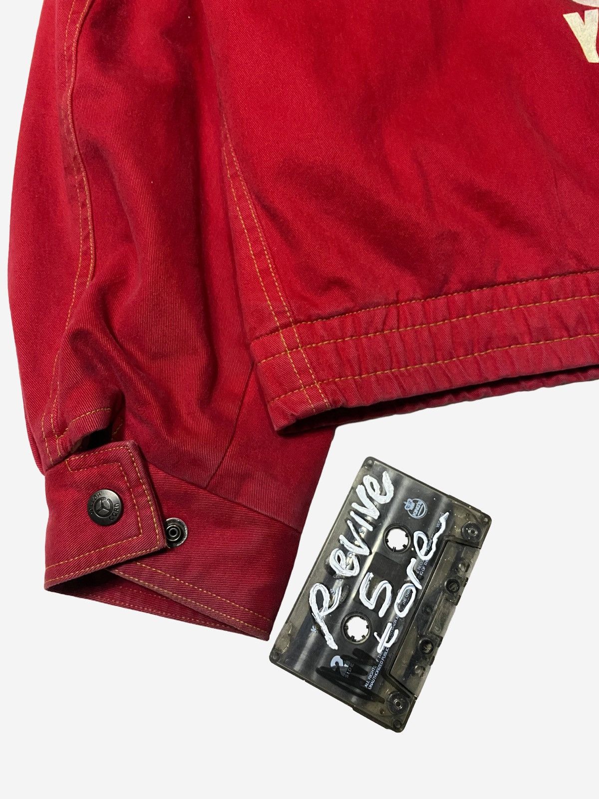 YELLOW CORN (1996) Historical Hamsteak 1 Yellow Corn Faded Jacket Boxy💥 Size US M / EU 48-50 / 2 - 10 Thumbnail