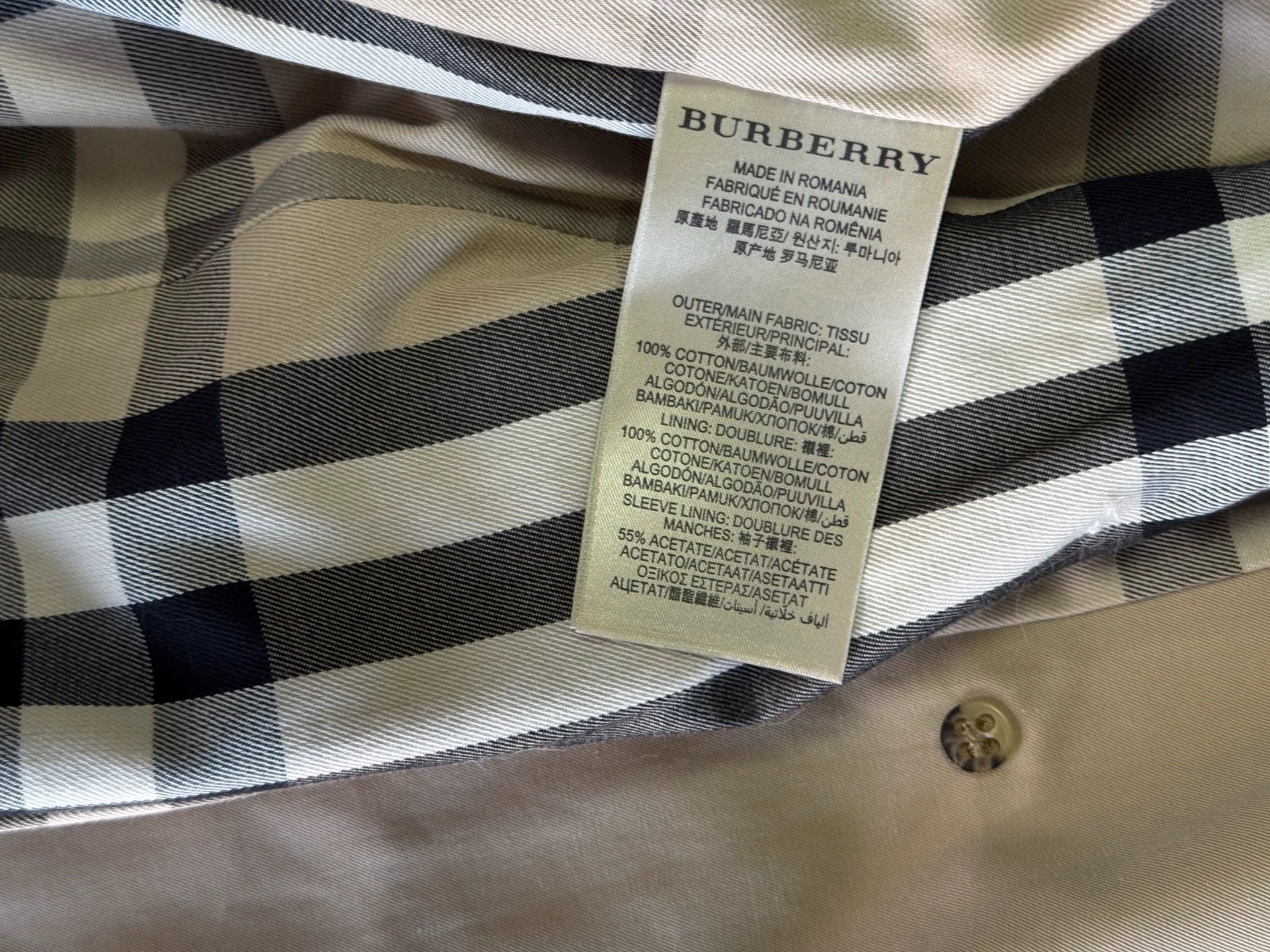 Burberry Burberry Authentic Trench Coat New UK10 Dust Bag Size M / US 6-8 / IT 42-44 - 6 Thumbnail