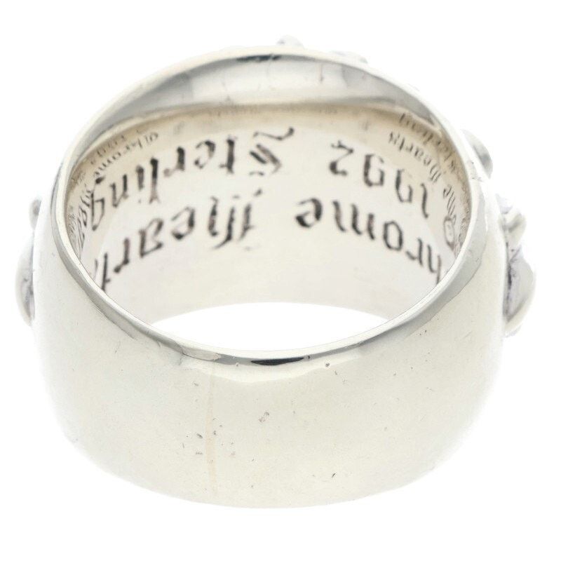 Chrome Hearts Chrome Hearts Floral Cross Silver Ring Size ONE SIZE - 2 Thumbnail