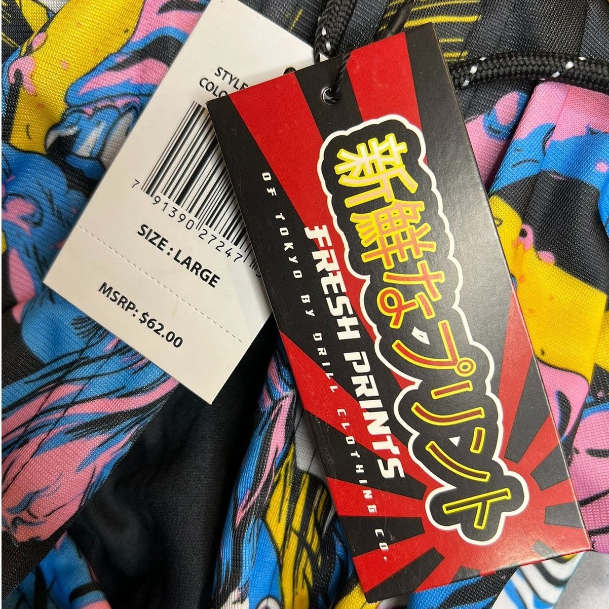 Other Drill Clothing Co. Tokyo Japan Manga/Anime Hoodie Size US L / EU 52-54 / 3 - 3 Thumbnail