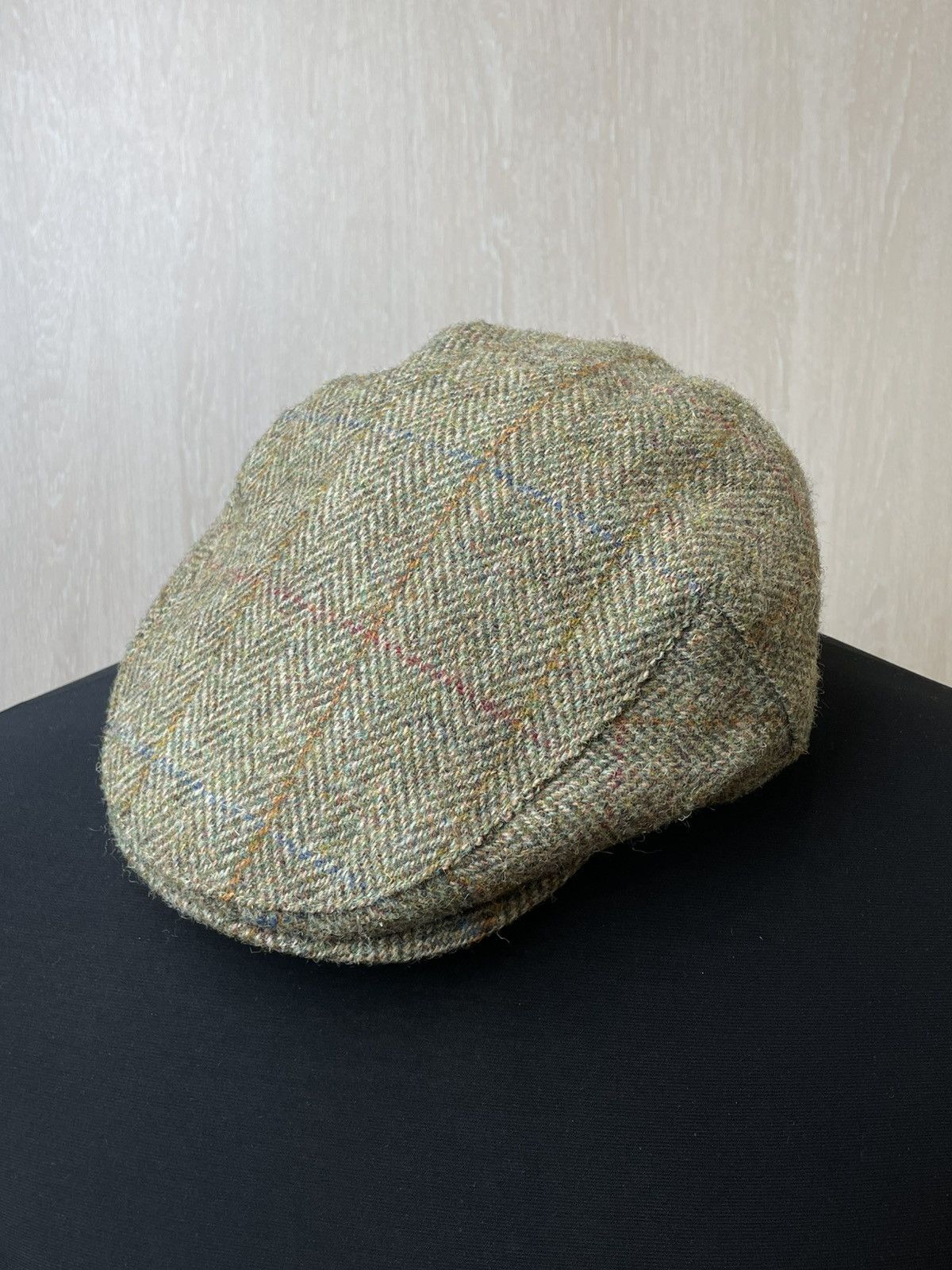 Harris Tweed Premium Harris Tweed Wool Newsboy Flat Cap Size ONE SIZE - 1 Thumbnail