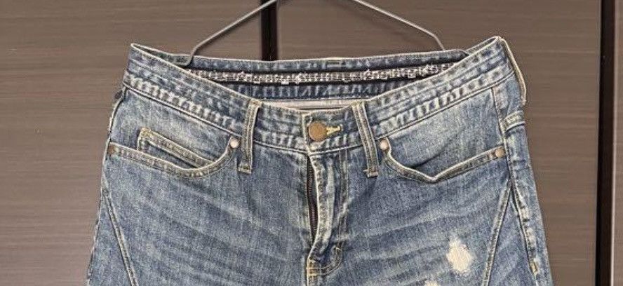 Number (N)ine Distressed Jeans Size US 31 - 11 Thumbnail
