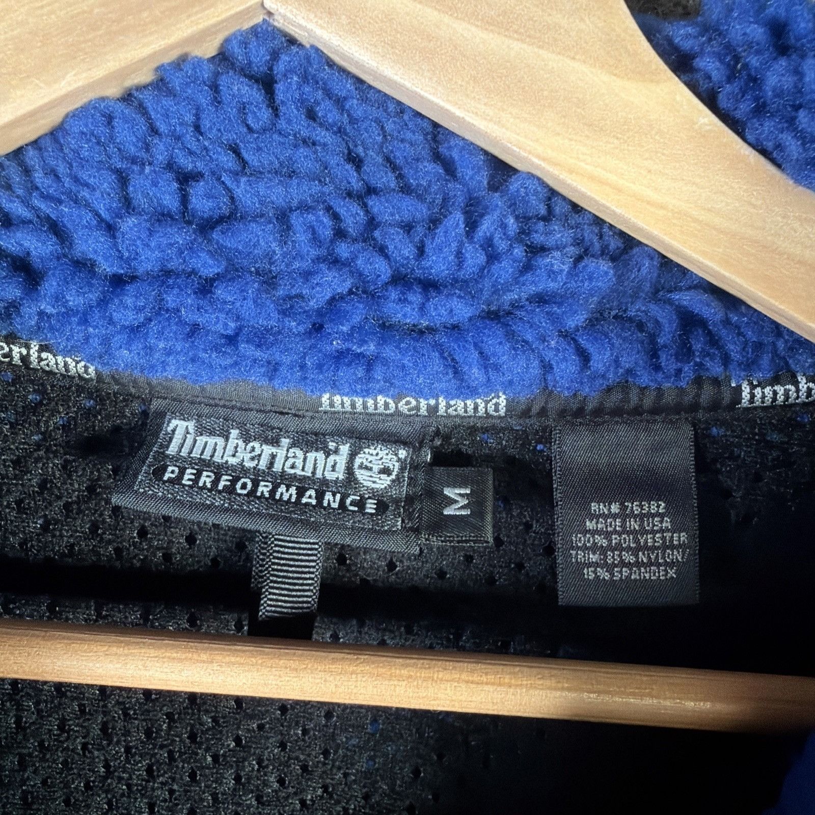 Timberland Vintage Timberland Jacket Mens Large Blue 90s Retro Cardigan Size US L / EU 52-54 / 3 - 3 Thumbnail
