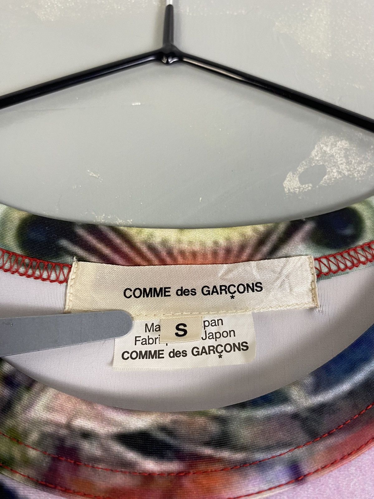 Comme des Garcons CDG SS18 “Artwork by Serge Vollin” Printed Dress Size S / US 4 / IT 40 - 14 Thumbnail