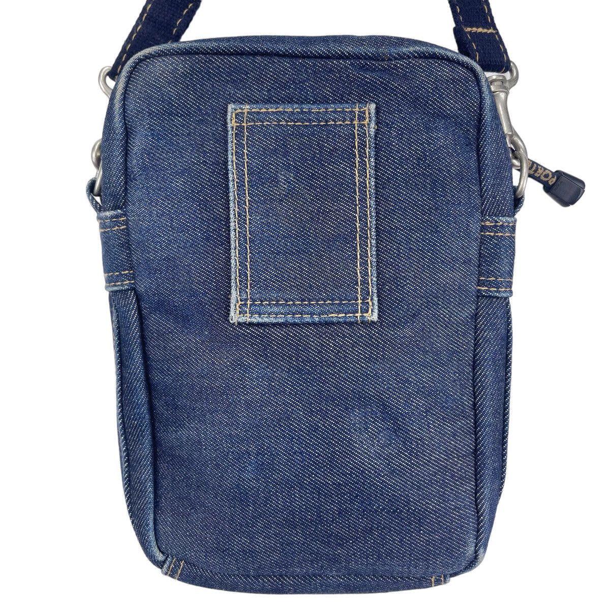 Porter × Porter Classic Porter Blue Denim Crossbody Bag Size ONE SIZE - 5 Thumbnail