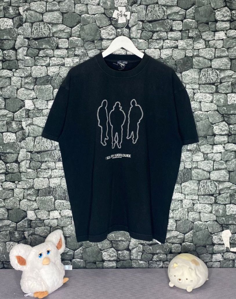Japanese Brand Vintage Soljah Worldwide Urban Hawaiian Tshirt Size US XL / EU 56 / 4 - 1 Thumbnail