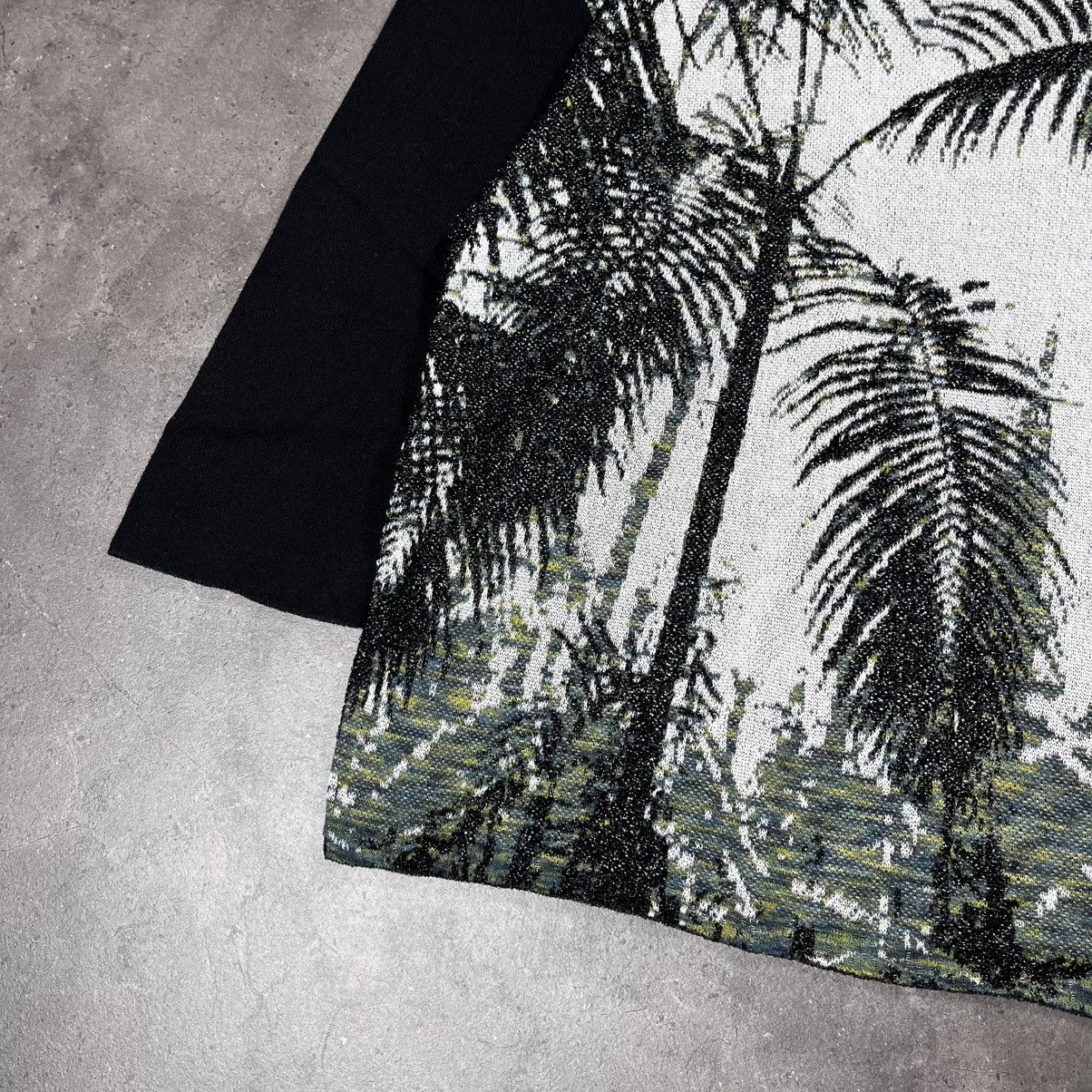 Dries Van Noten Dries Van Noten Floral Print Longsleeve Mesh Top Womens Size US S / EU 44-46 / 1 - 6 Thumbnail