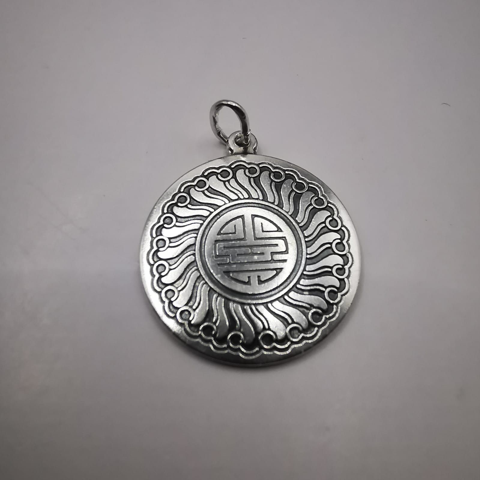 Vintage Vintage pendant "Amulet of Five Blessings 925 silver 7g Size ONE SIZE - 1 Thumbnail
