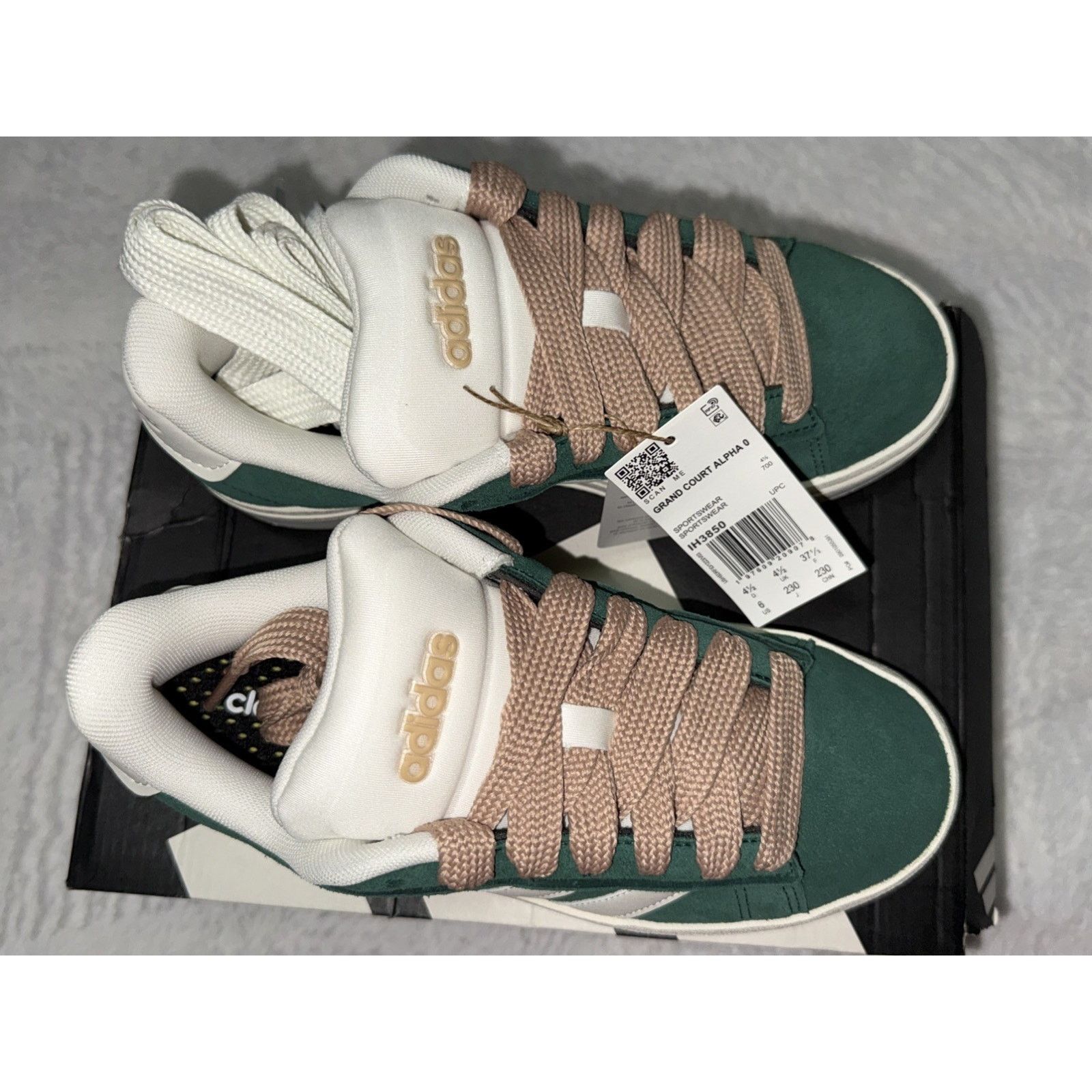 Adidas Adidas Women's Grand Court Alpha 00s Collegiate Green Size 6 Size US 6 / IT 36 - 4 Thumbnail