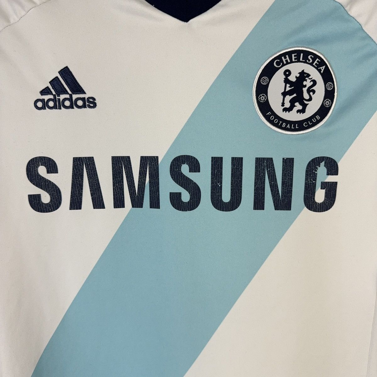 Adidas × Chelsea Soccer Adidas Chelsea Jersey 2012/13 Kit Away Football Shirt S Size US S / EU 44-46 / 1 - 8 Thumbnail