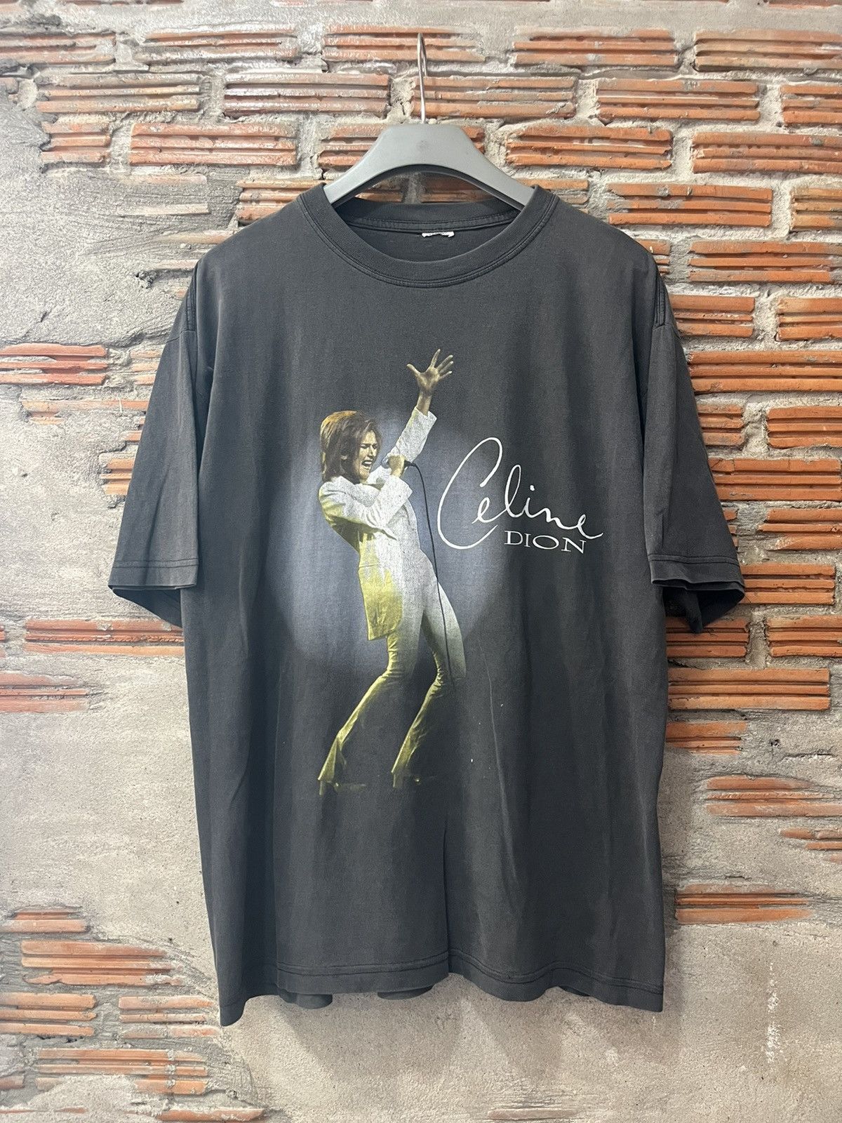 Band Tees Vintage Celine DION 1996’s Five Star Artist Tshirt Size US XL / EU 56 / 4 - 2 Thumbnail