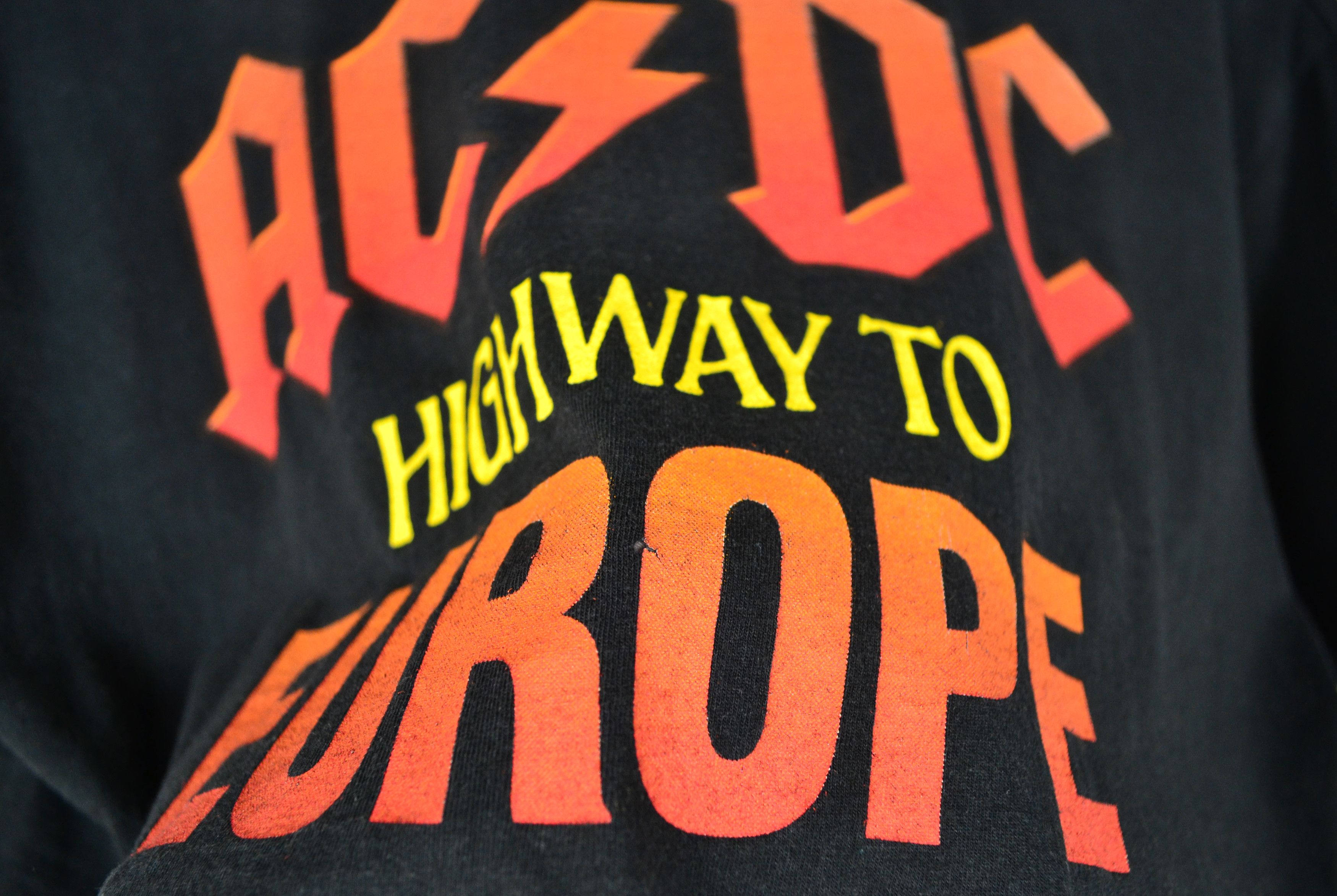 AC/DC AC/DC Highway to Europe Tour 2010 Band Tee Size US L / EU 52-54 / 3 - 8 Thumbnail