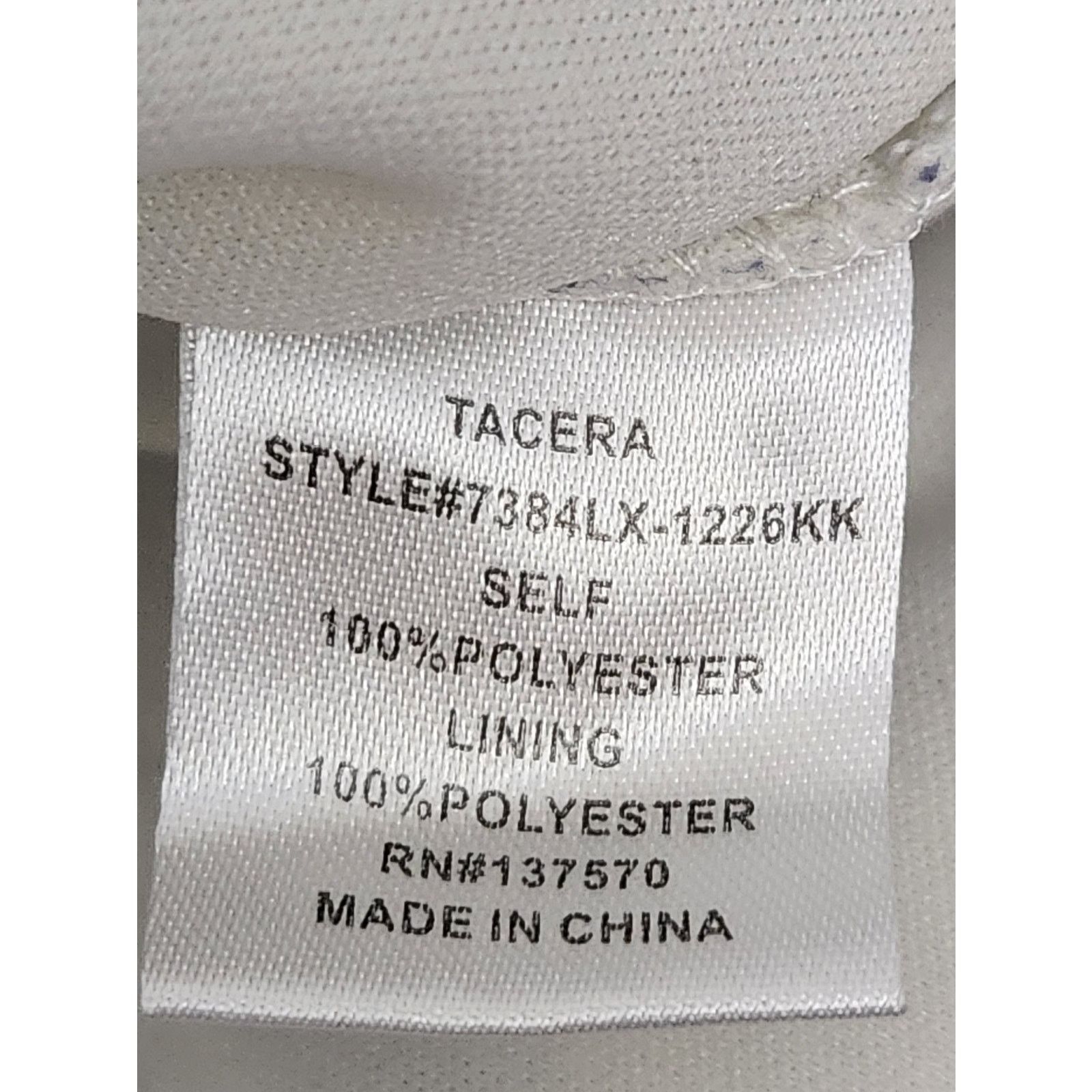 Other Tacera White Black Gray Tan Stripe Cold Shoulder Top 2X Plus Size XXL / US 16-18 / IT 52-54 - 6 Thumbnail