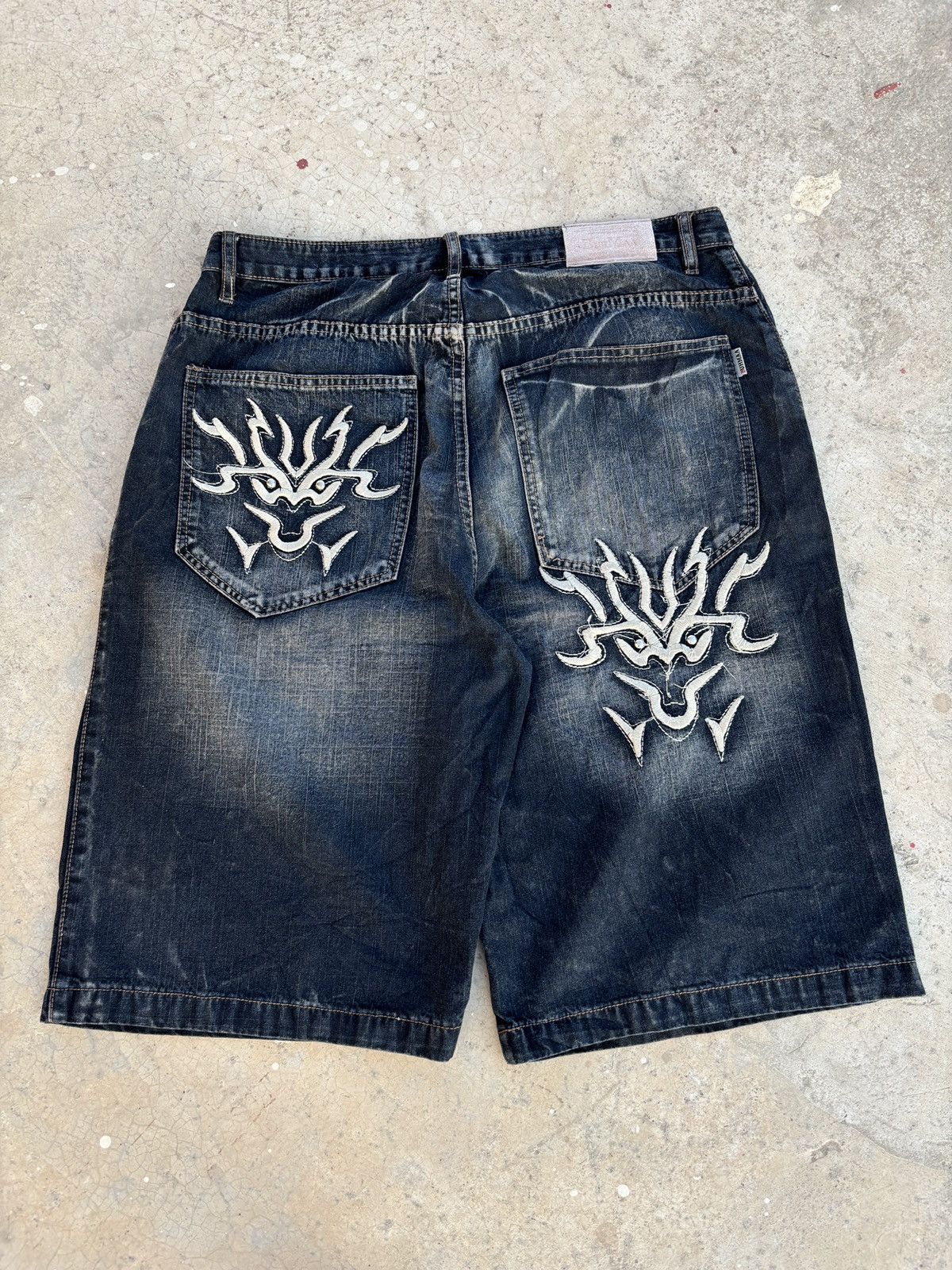 Vintage Dean Shan Embroidary Jort Size US 36 / EU 52 - 2 Thumbnail
