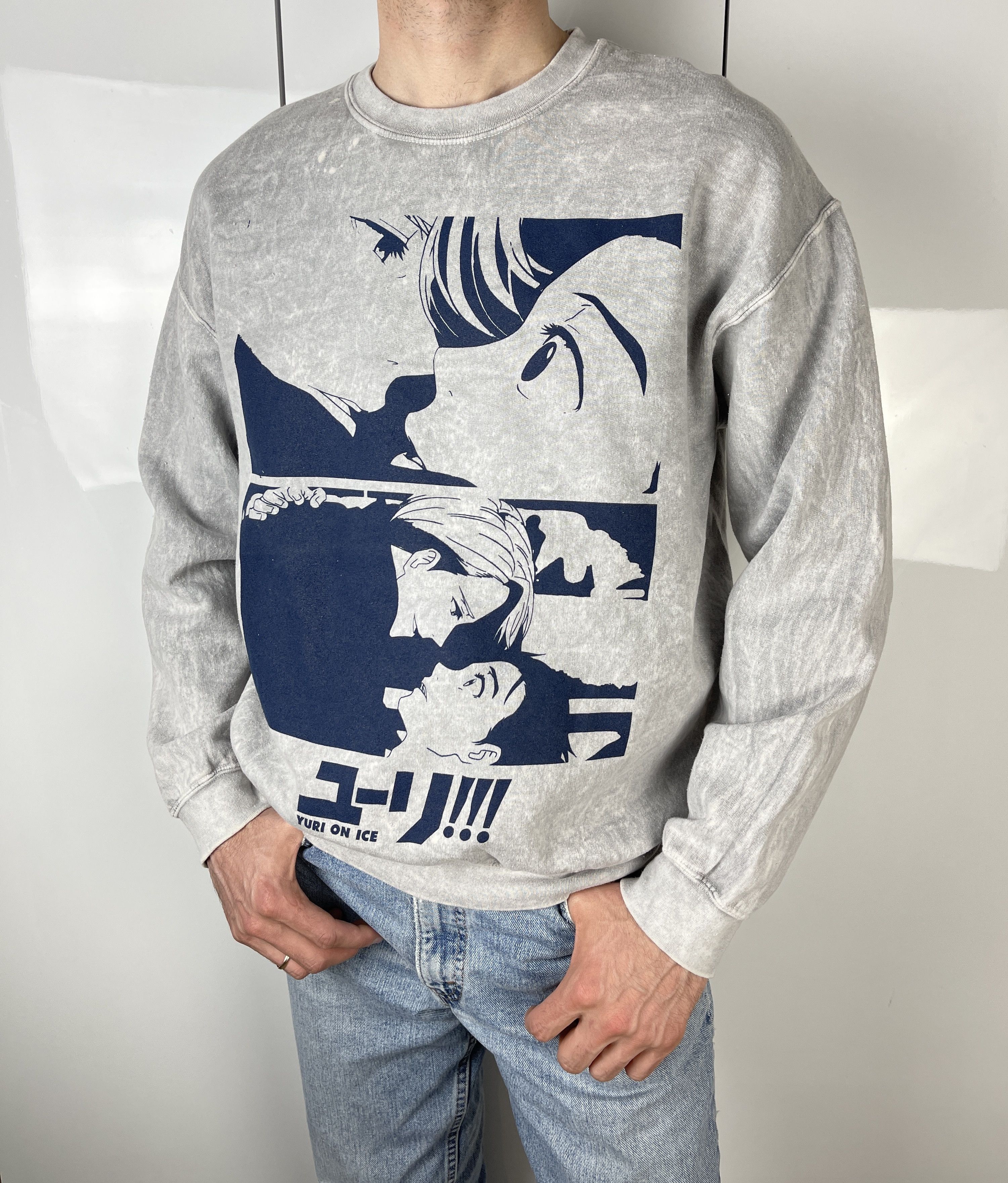 Anime Yuri On Ice Sweatshirt Crunchyroll Japan Anime Size US L / EU 52-54 / 3 - 6 Thumbnail