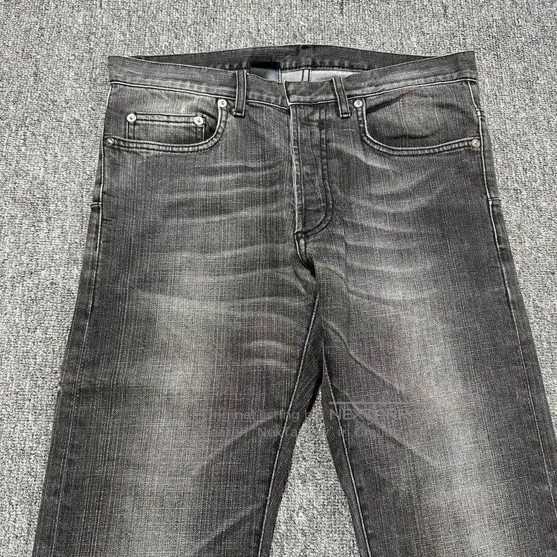 Dior Dior Smoke Gray Washed Cat Scratch Jeans Size US 30 / EU 46 - 2 Thumbnail